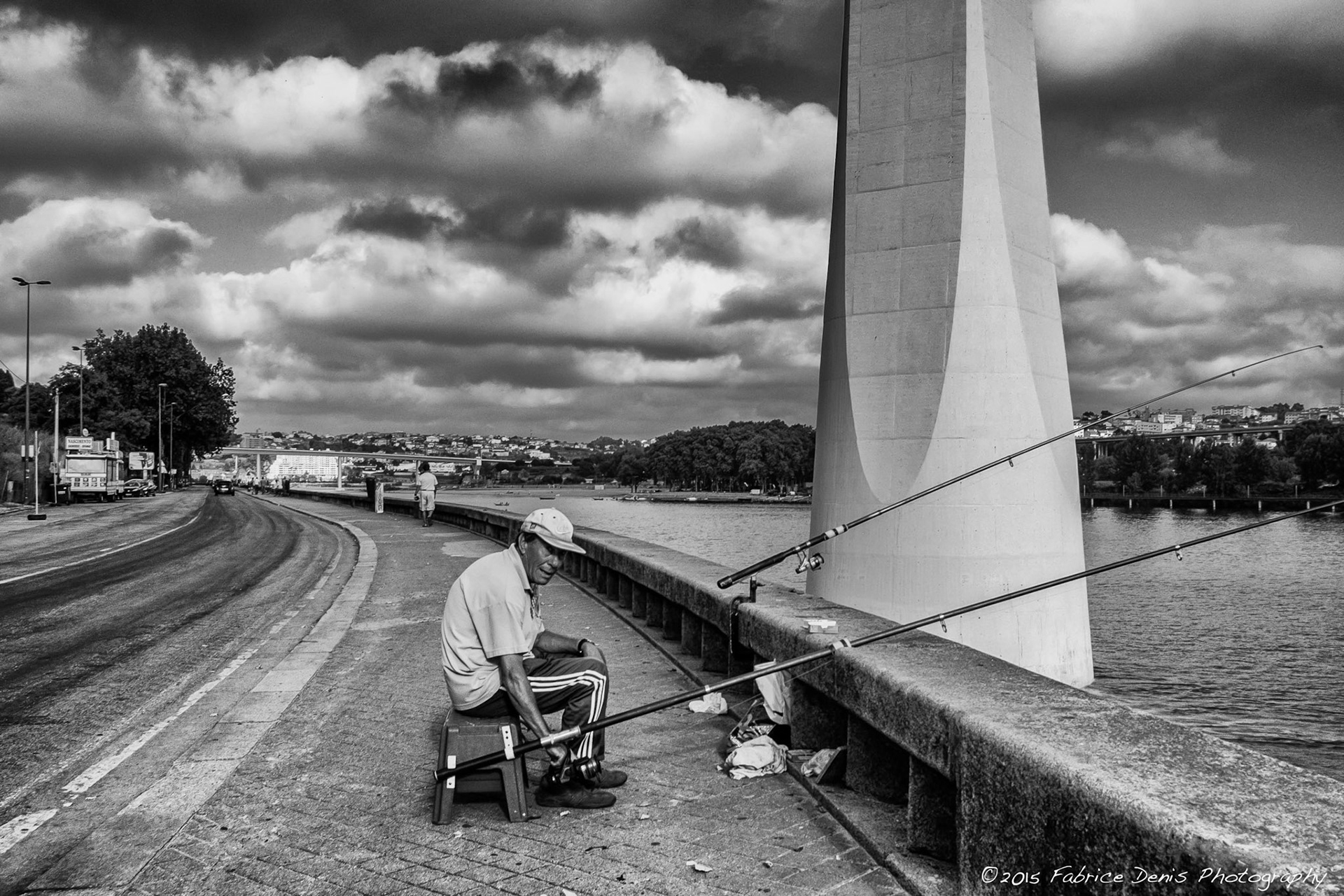 Fujifilm X-Pro1 | Porto - Av. de Gustavo Eiffel - Le pêcheur...