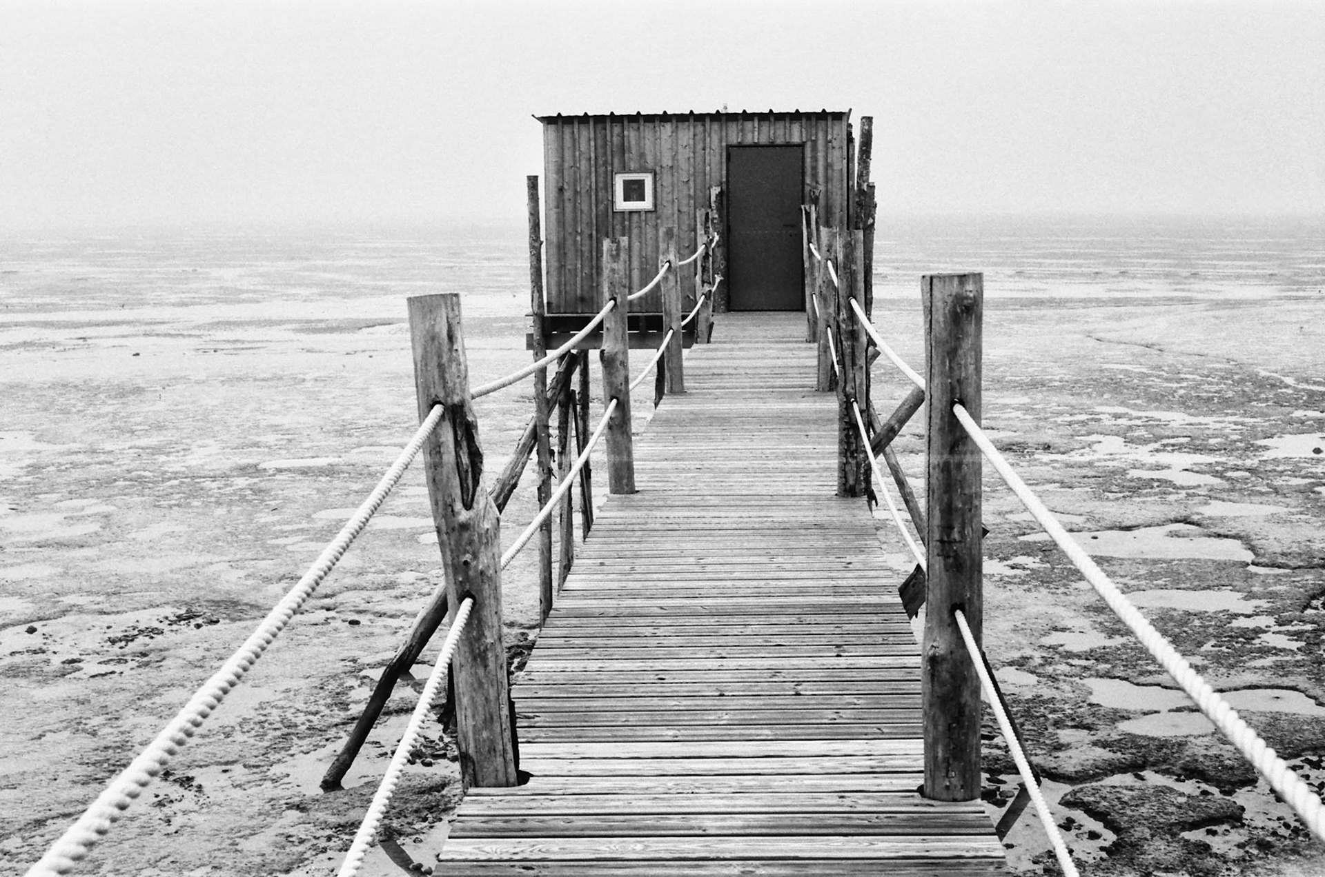 Canon FTB | Baie d'Yves - Anse des Boucholeurs - Marée basse dans la brume