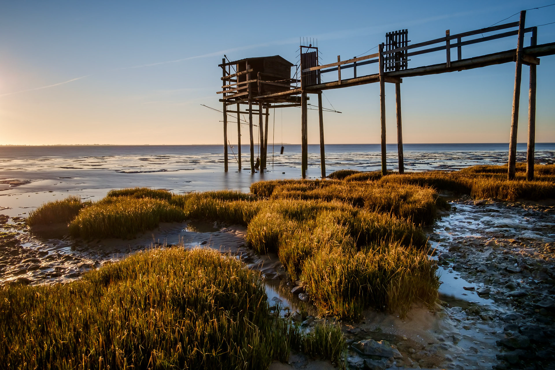 Fujifilm X-Pro1 | Réserve naturelle nationale du marais d'Yves - Lumière basse pour marée basse