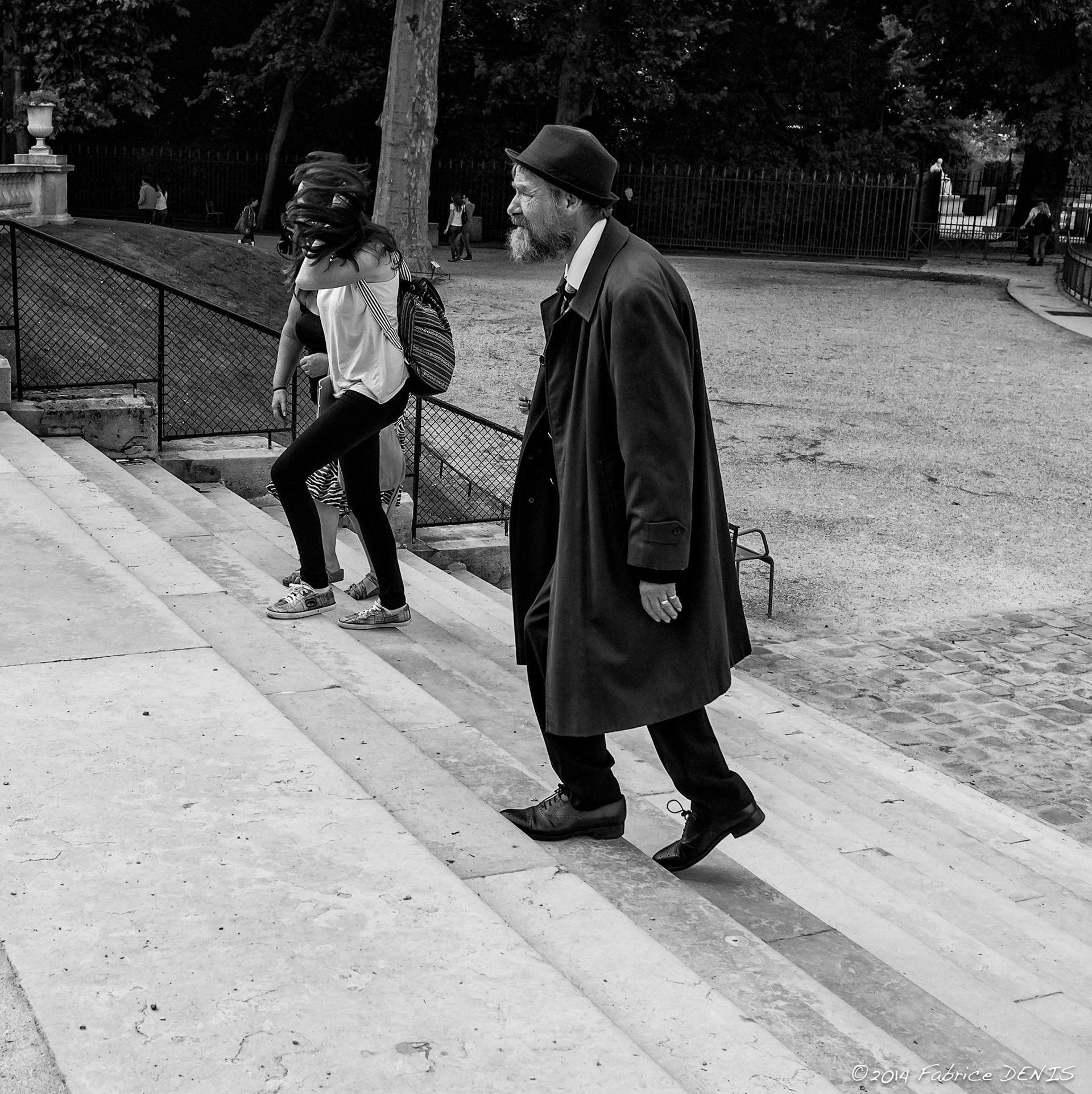 Fujifilm X100 | Paris - Jardin du Luxembourg - Le soufle du vent