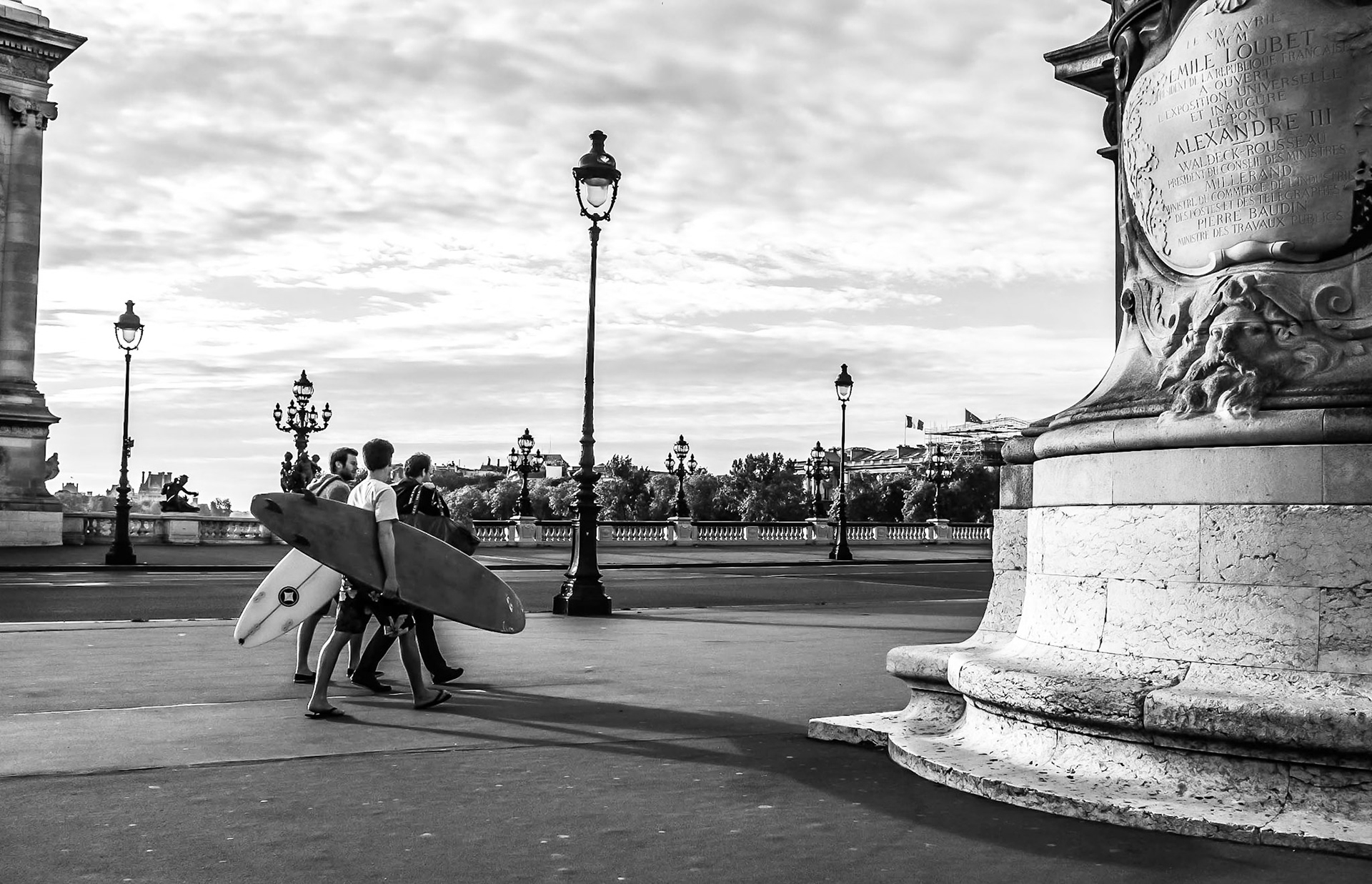 Fujifilm X100 | Paris - Pont Alexandre III - Ou est la mer ?