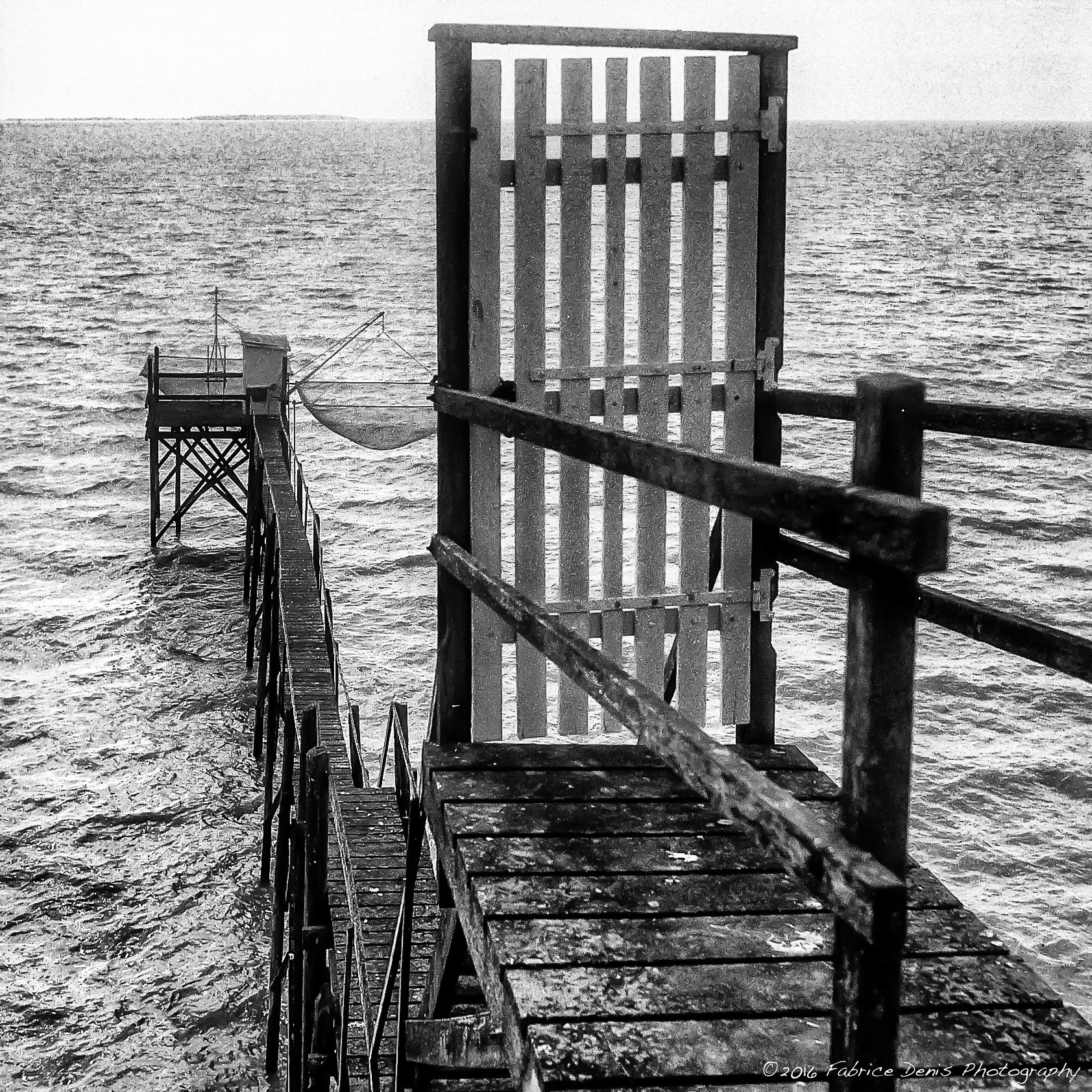 Semflex OTO 3.5B | La cabane de pêcheur au double carrelets de la Réserve Naturelle Nationale du Marais d'Yves