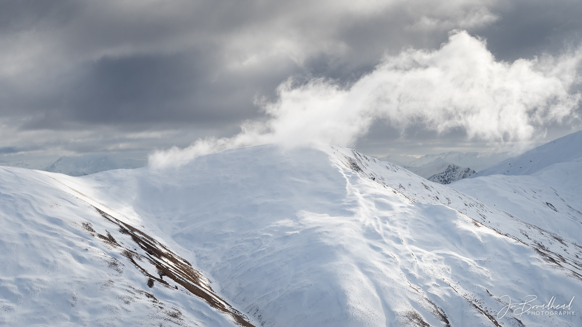 Clouds in the Crown Range - Central Otago, NZ