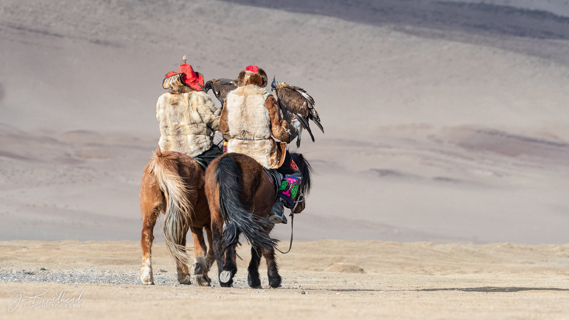 Walking home - Mongolia
