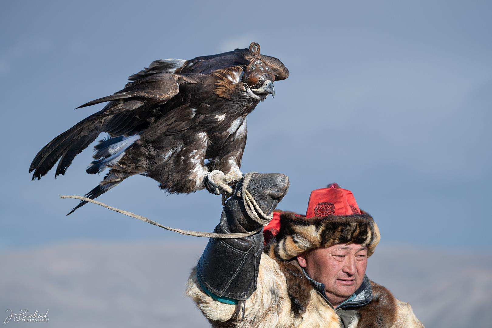 Holding on - Mongolia