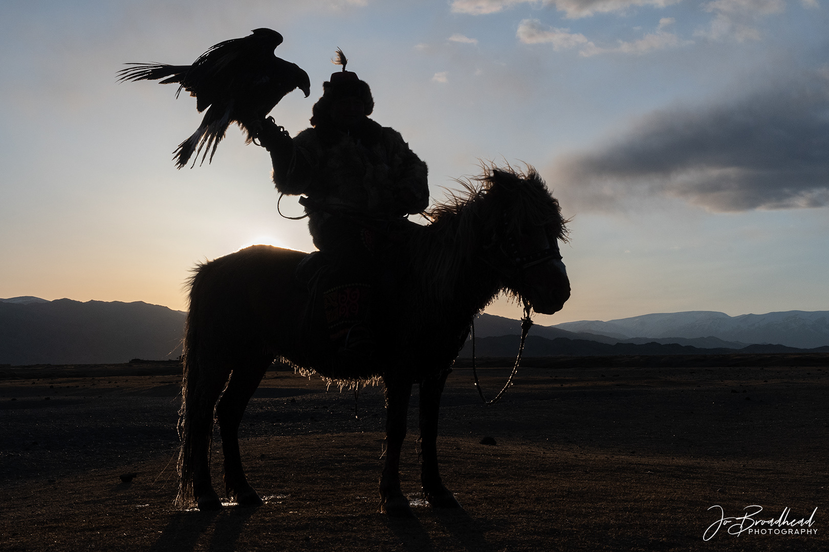Icicles in Silhouette - Mongolia