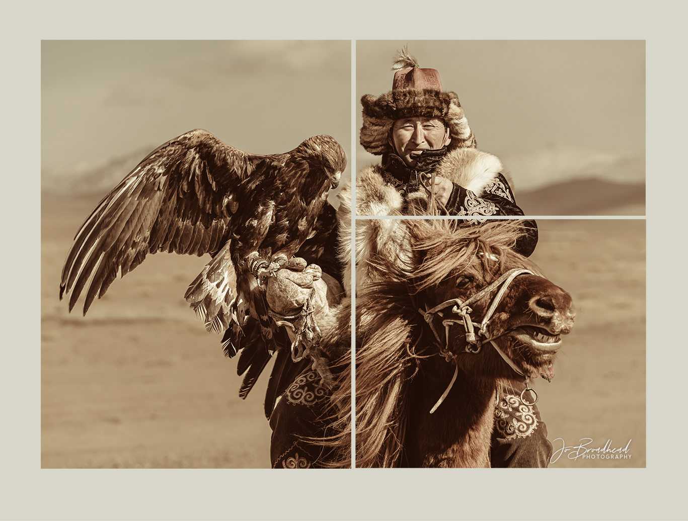 The Three Amigos (triptych)