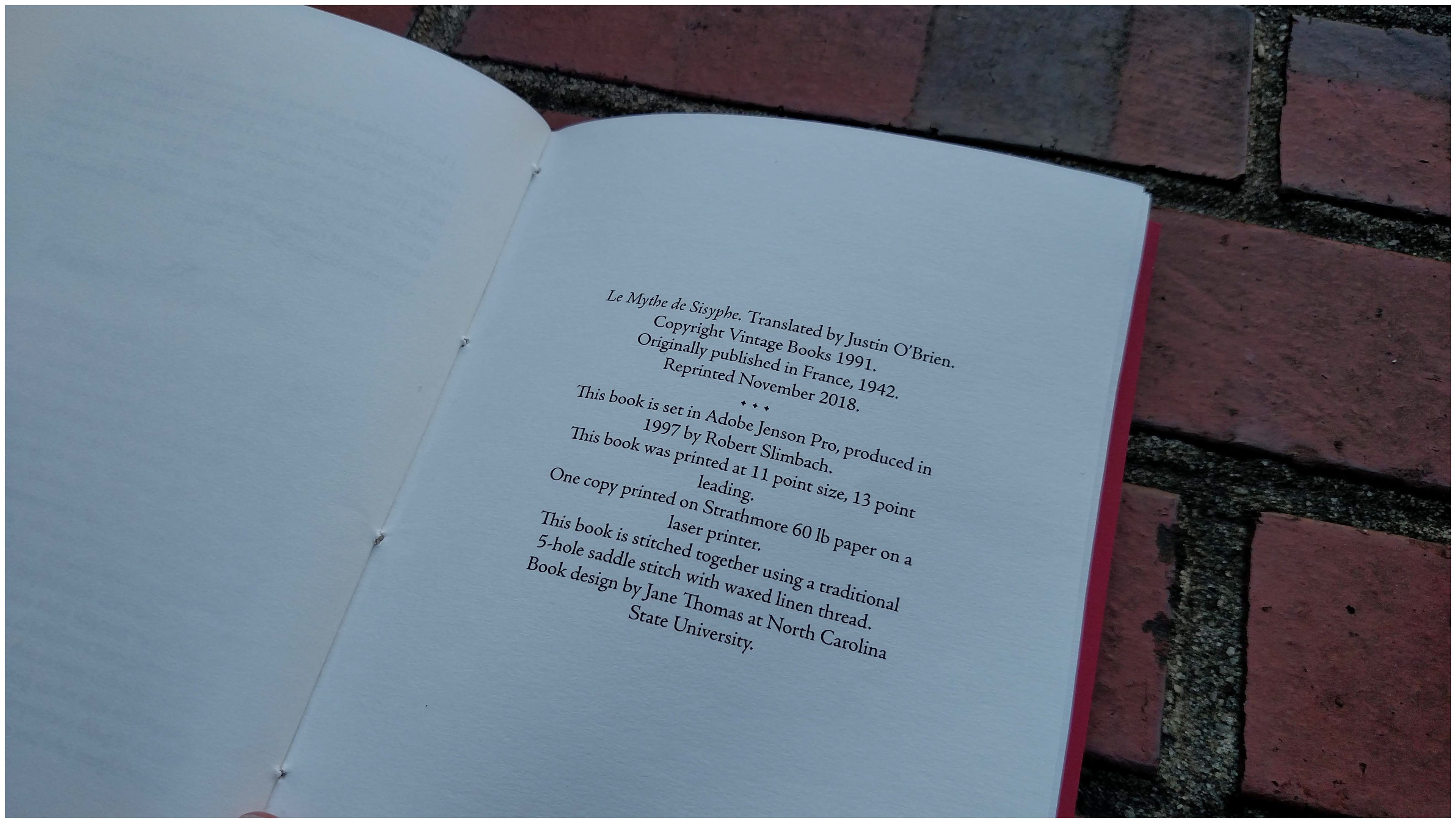 Colophon