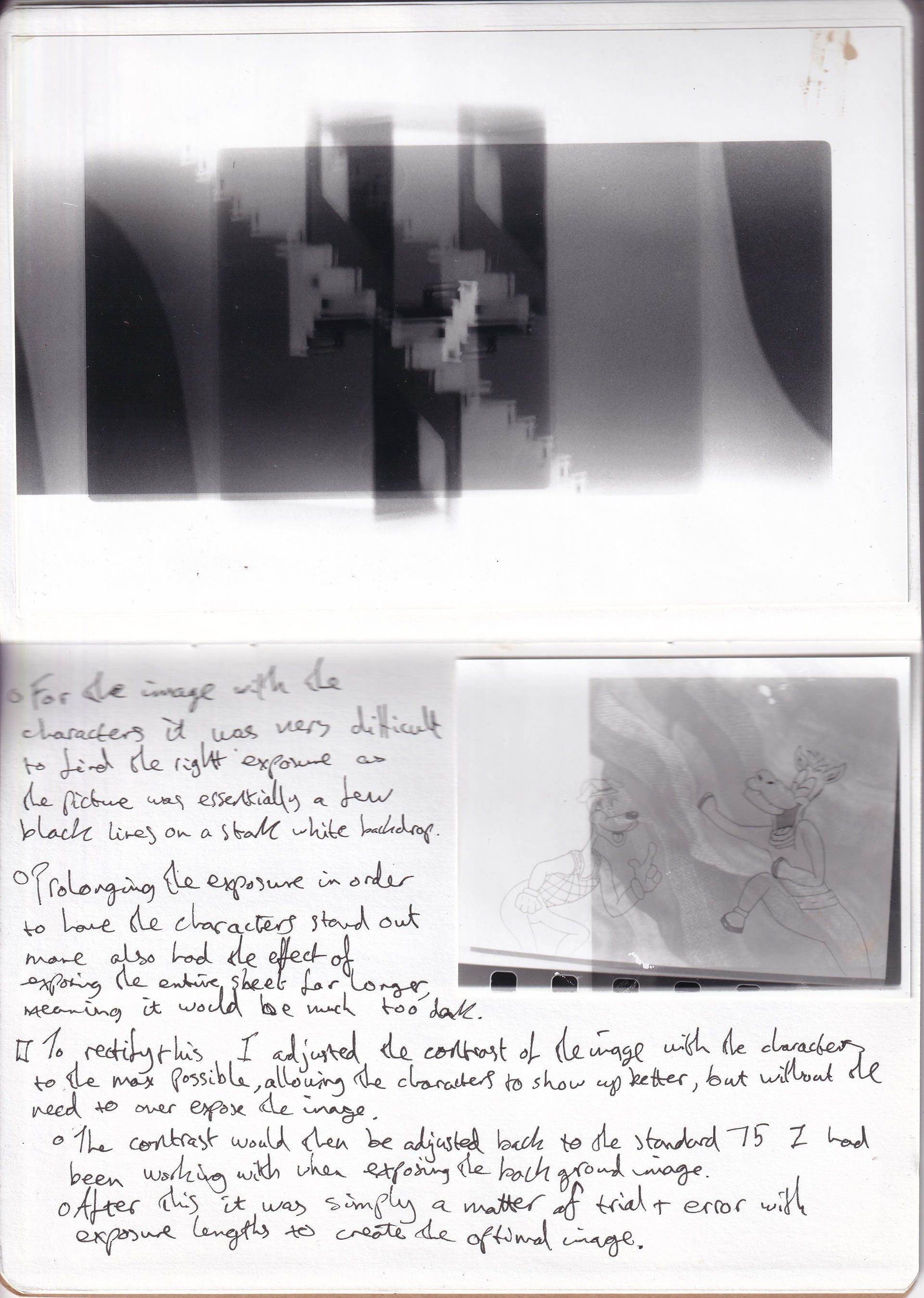 Experimental Photography Notebook page 2
