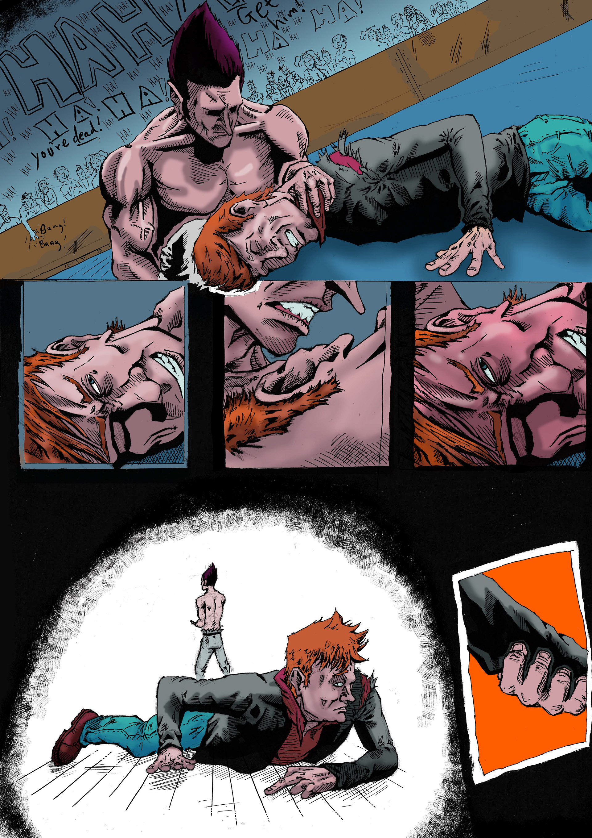 The Reprobates, #4, Page 2, with Digital Colours