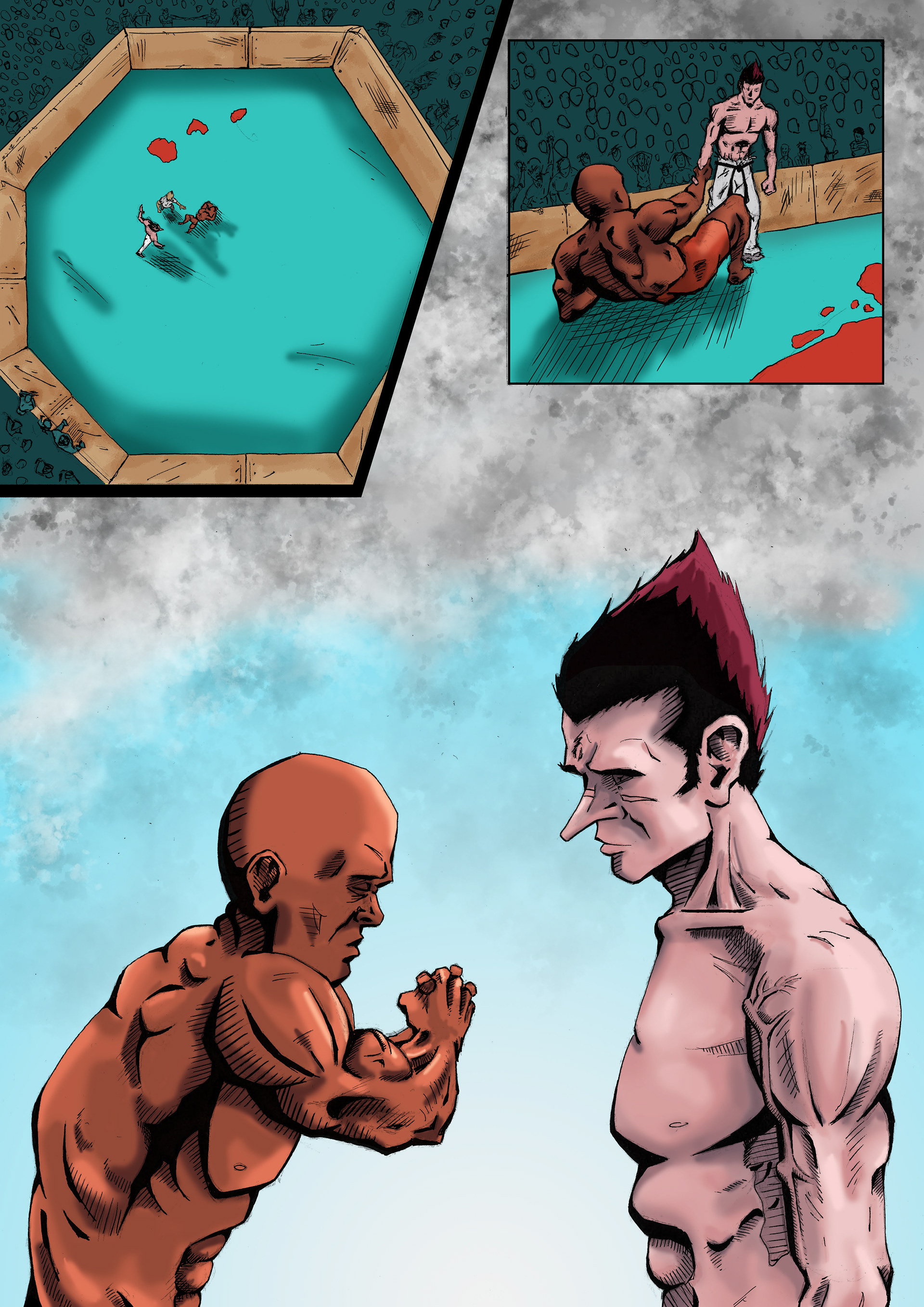 The Reprobates, #3, Page 19, Digital Colours
