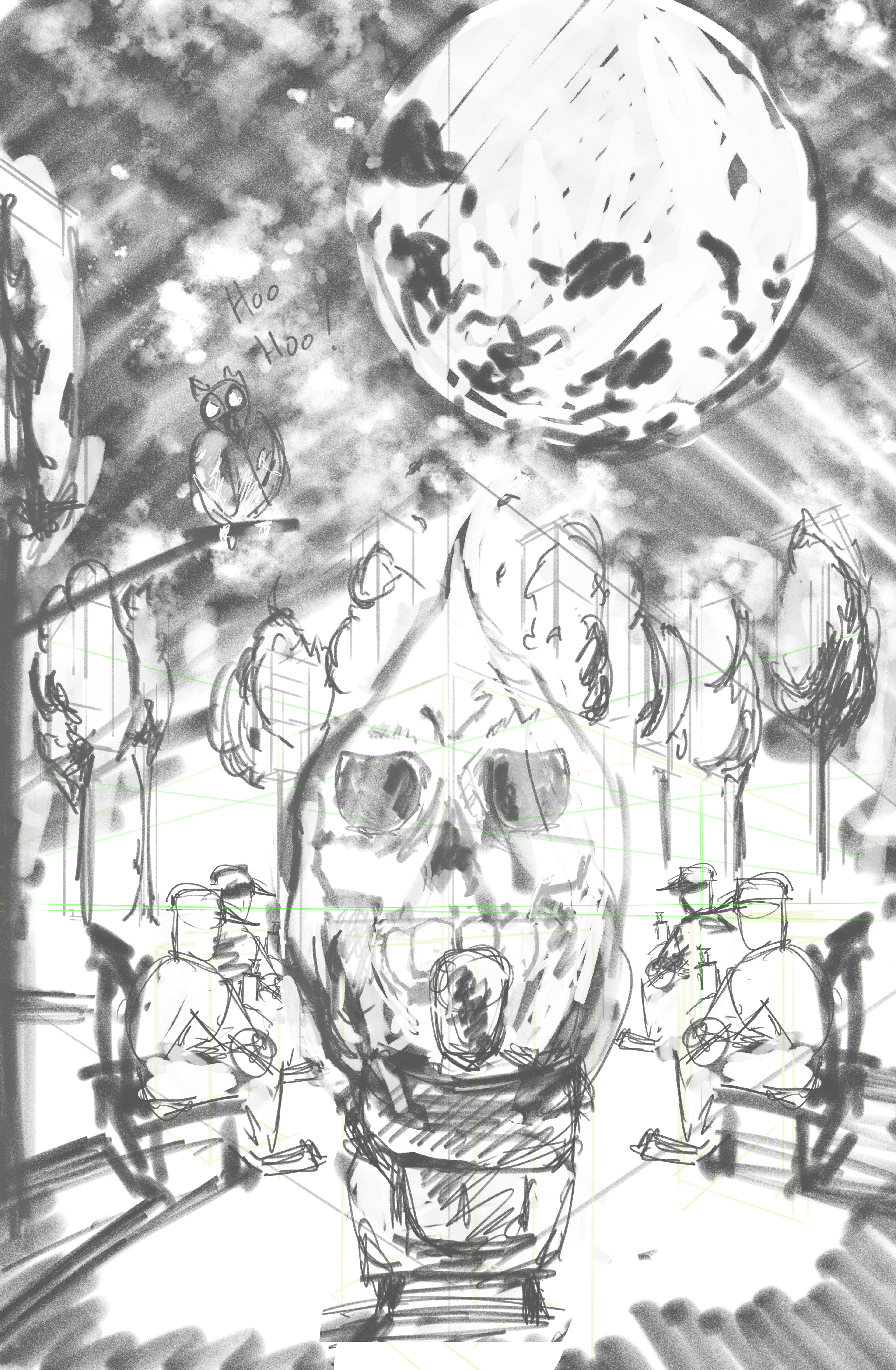 Sketch, Cover, 24 Hour Comic Book Project