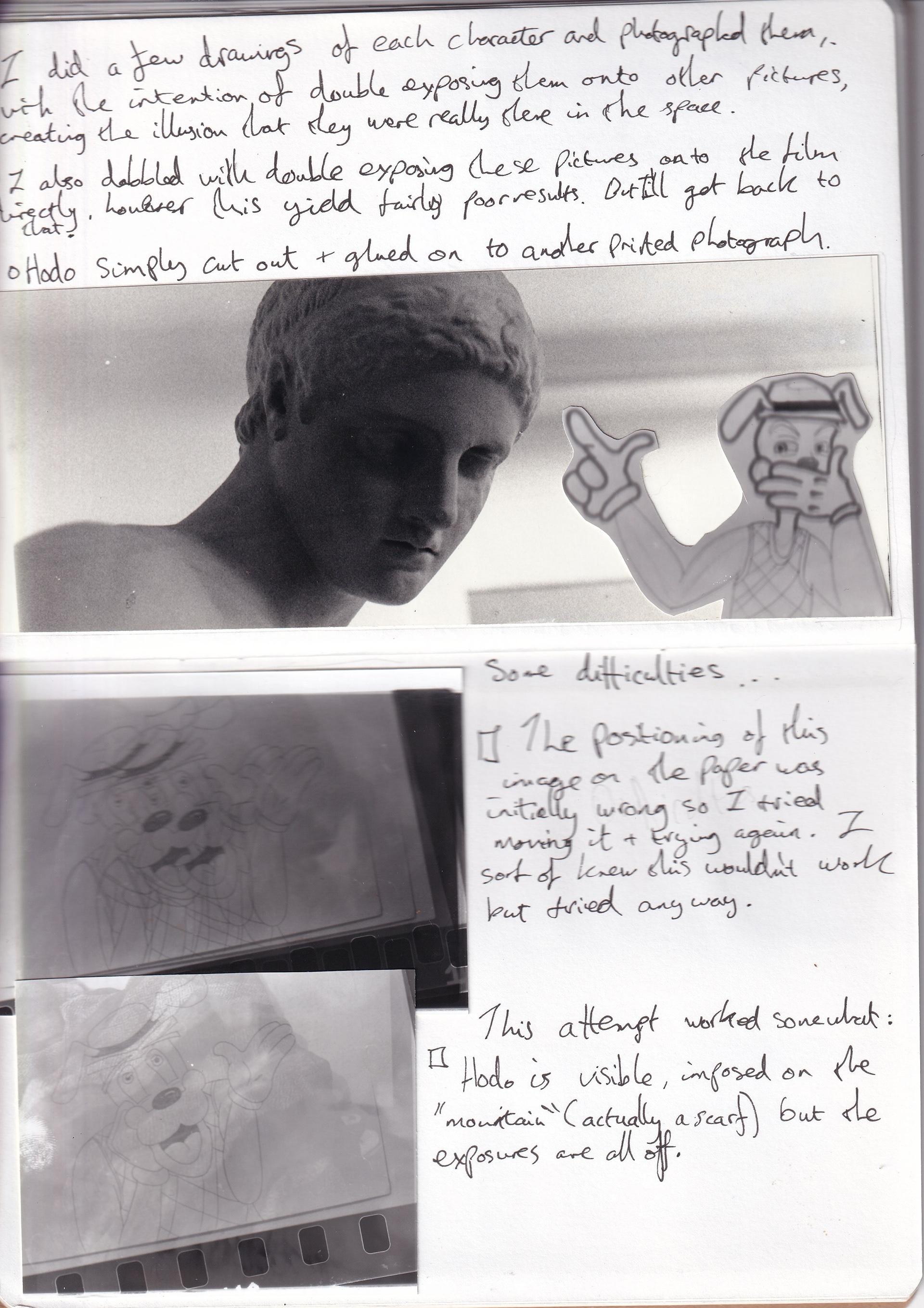 Experimental Photography Notebook page 4