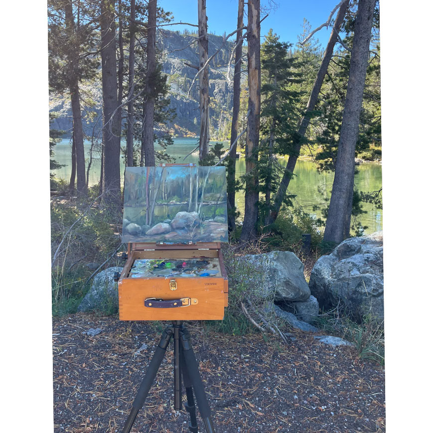 Plein Aire Mt Shasta