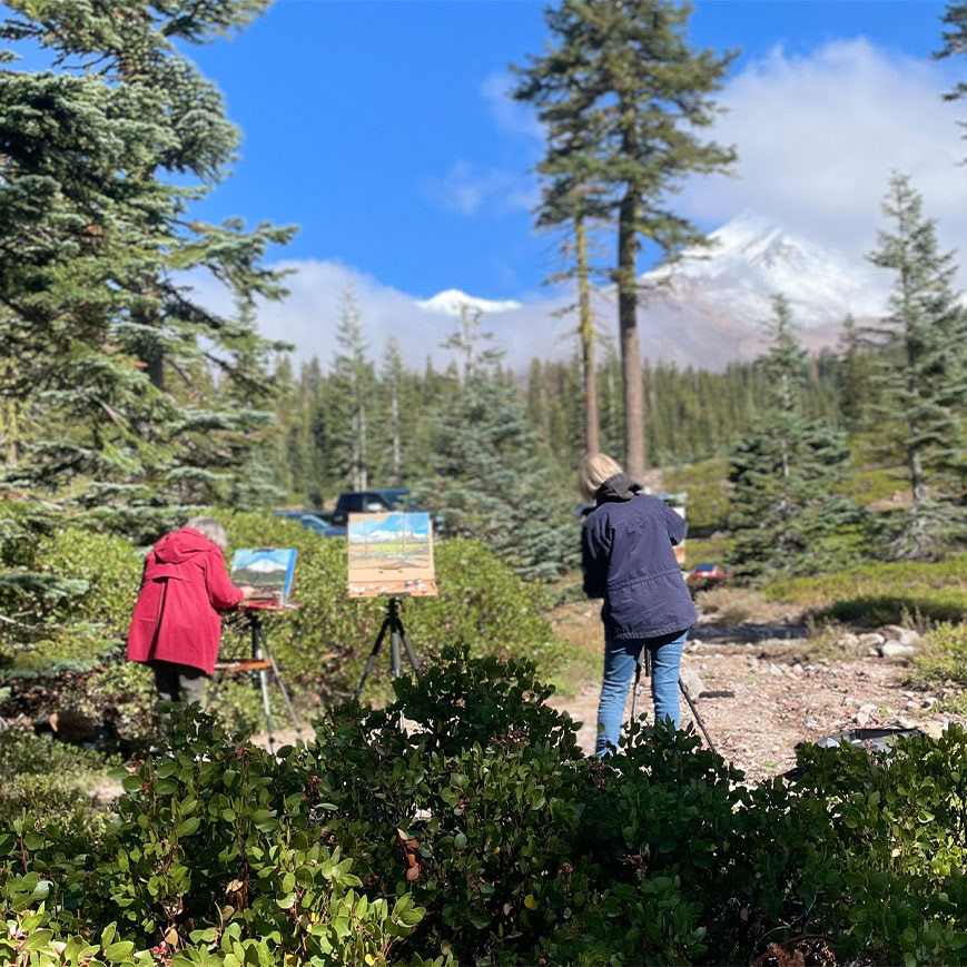 Plein Aire Mt Shasta