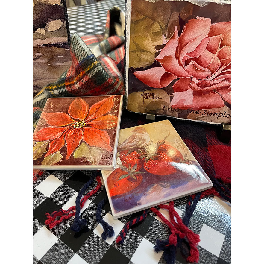 Local artist custom tiles