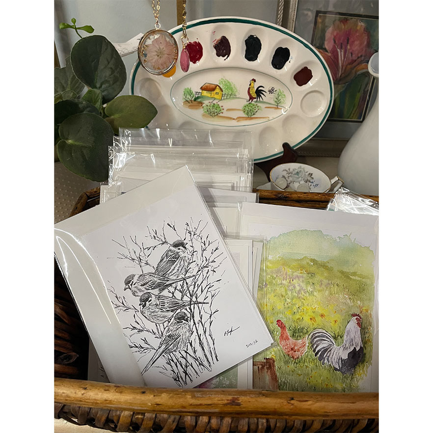 Local artist original greeting cards
