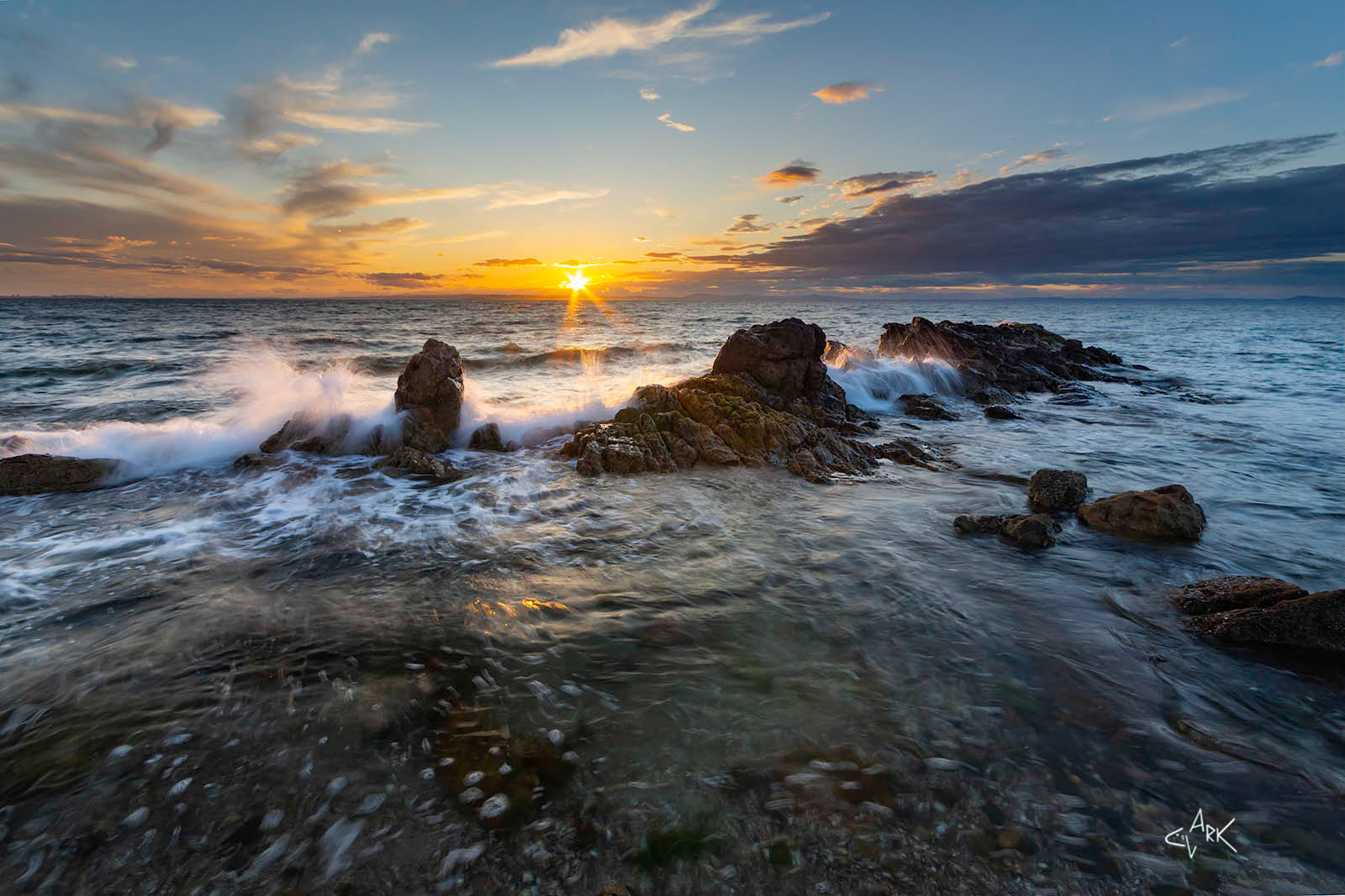 COCKENZIE SUNSET