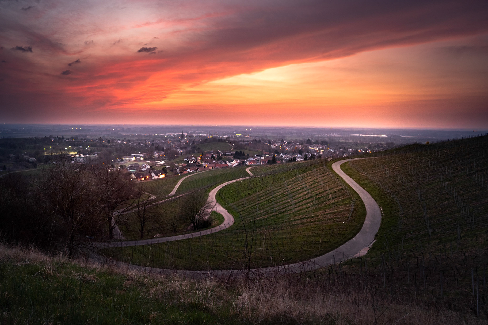 Das war nach einem Frühjahrsgewitter