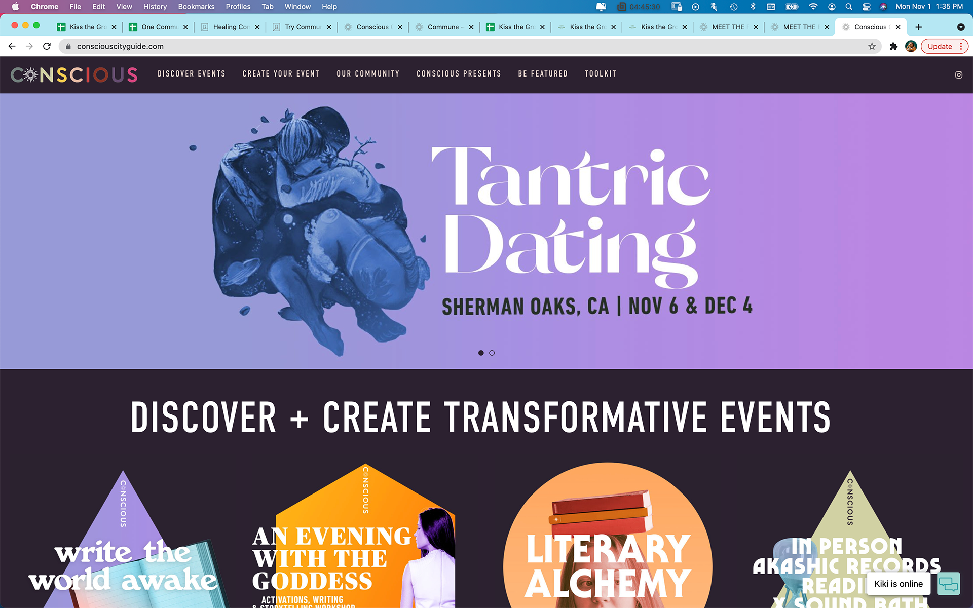 Homepage w/Banner