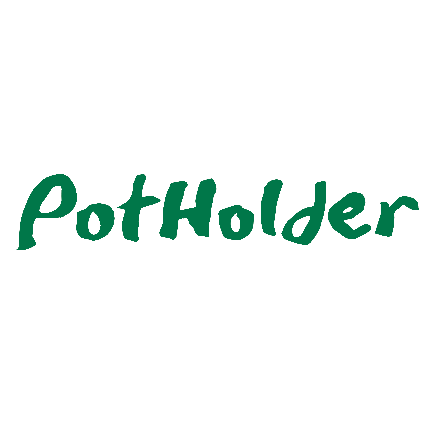 PotHolder "Brush Pen"