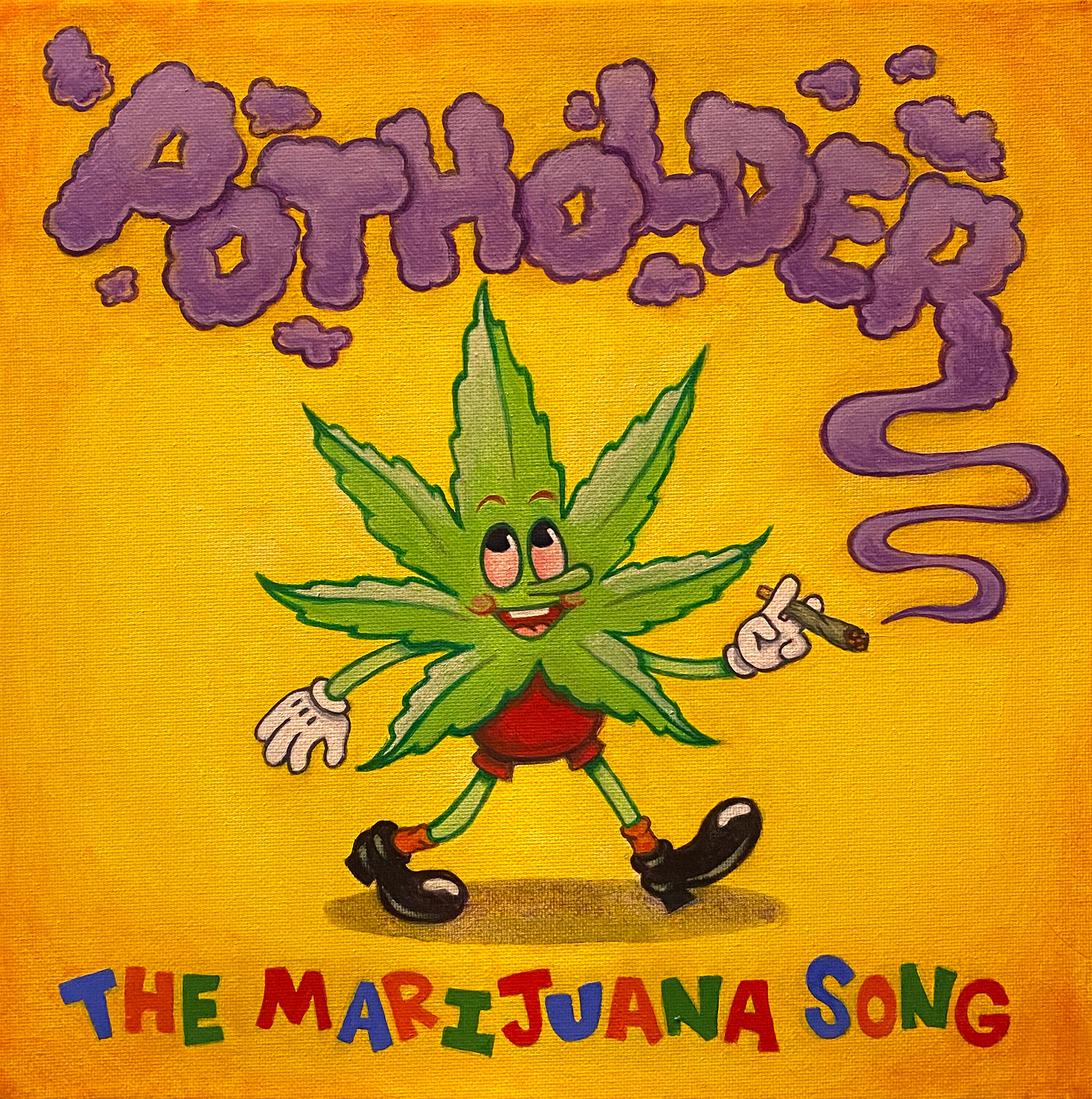 Potholder "The Marijuana Song"