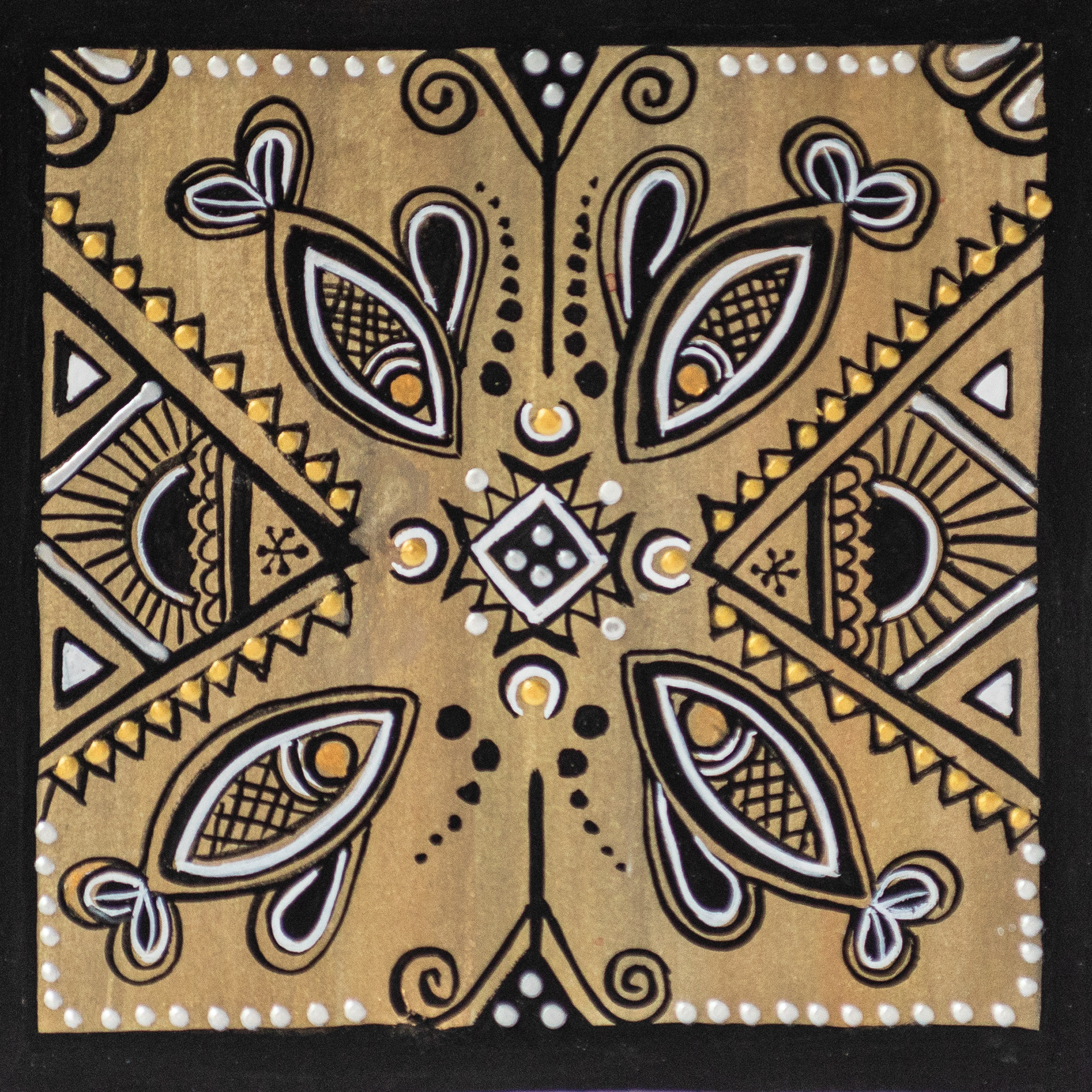 FISHING IN WEST AFRICA (4"X4" SERIES)