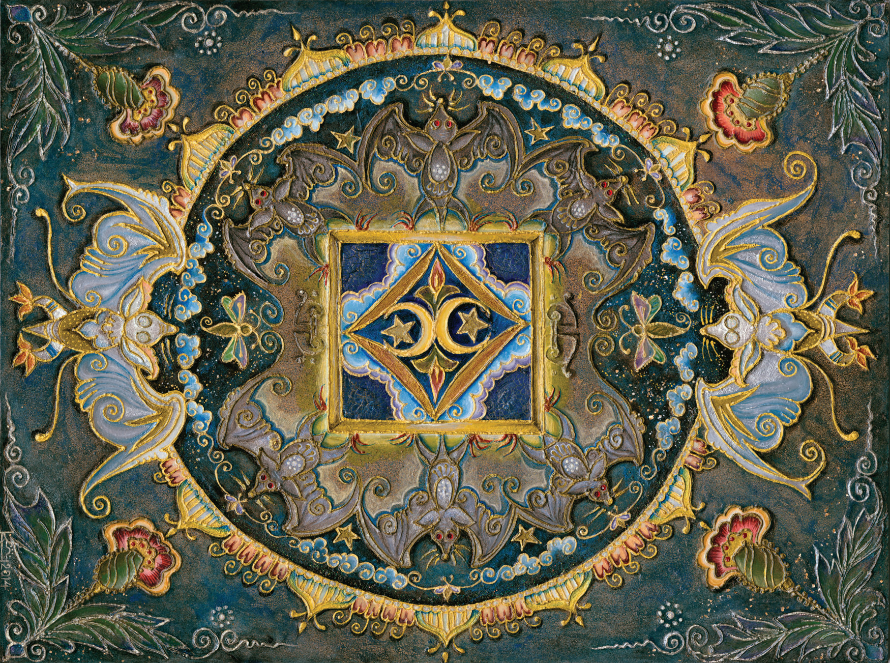 GHOST BAT MANDALA
