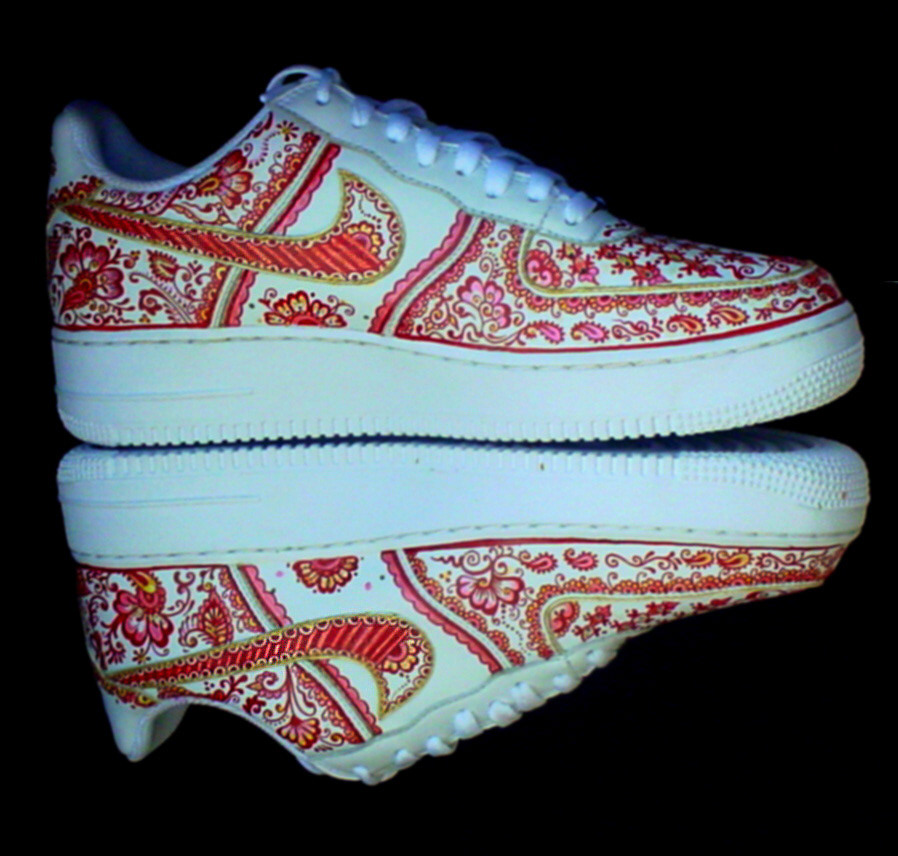 Shoes painted for NIKE promo