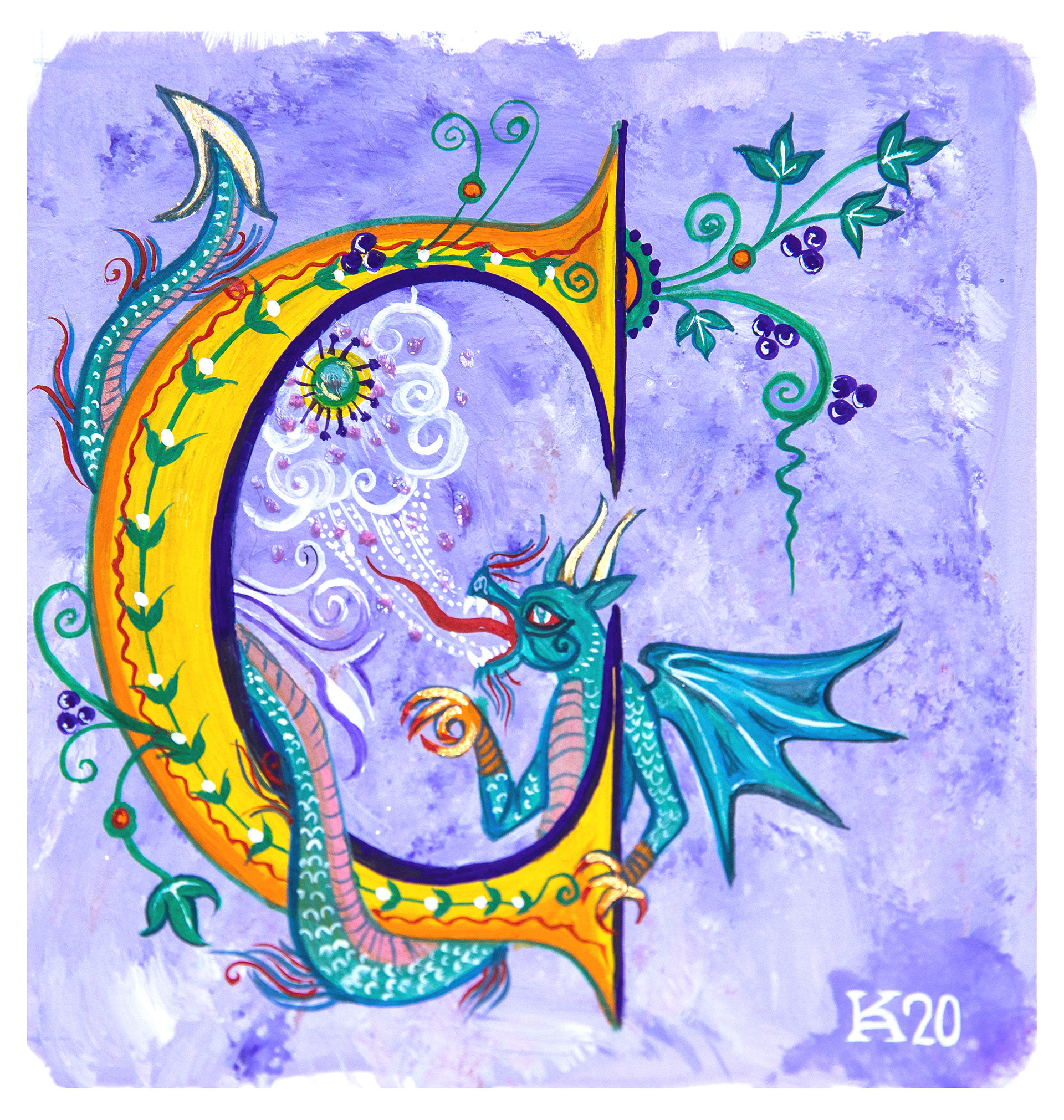 [SOLD]Covid-Breathing  Dragon