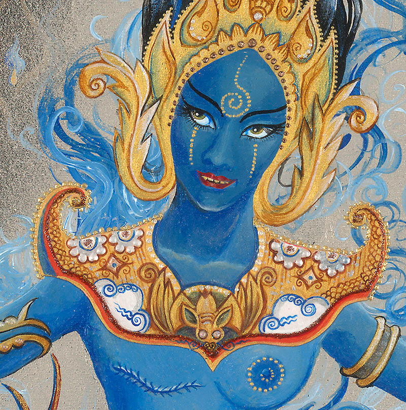 Blue Apsara