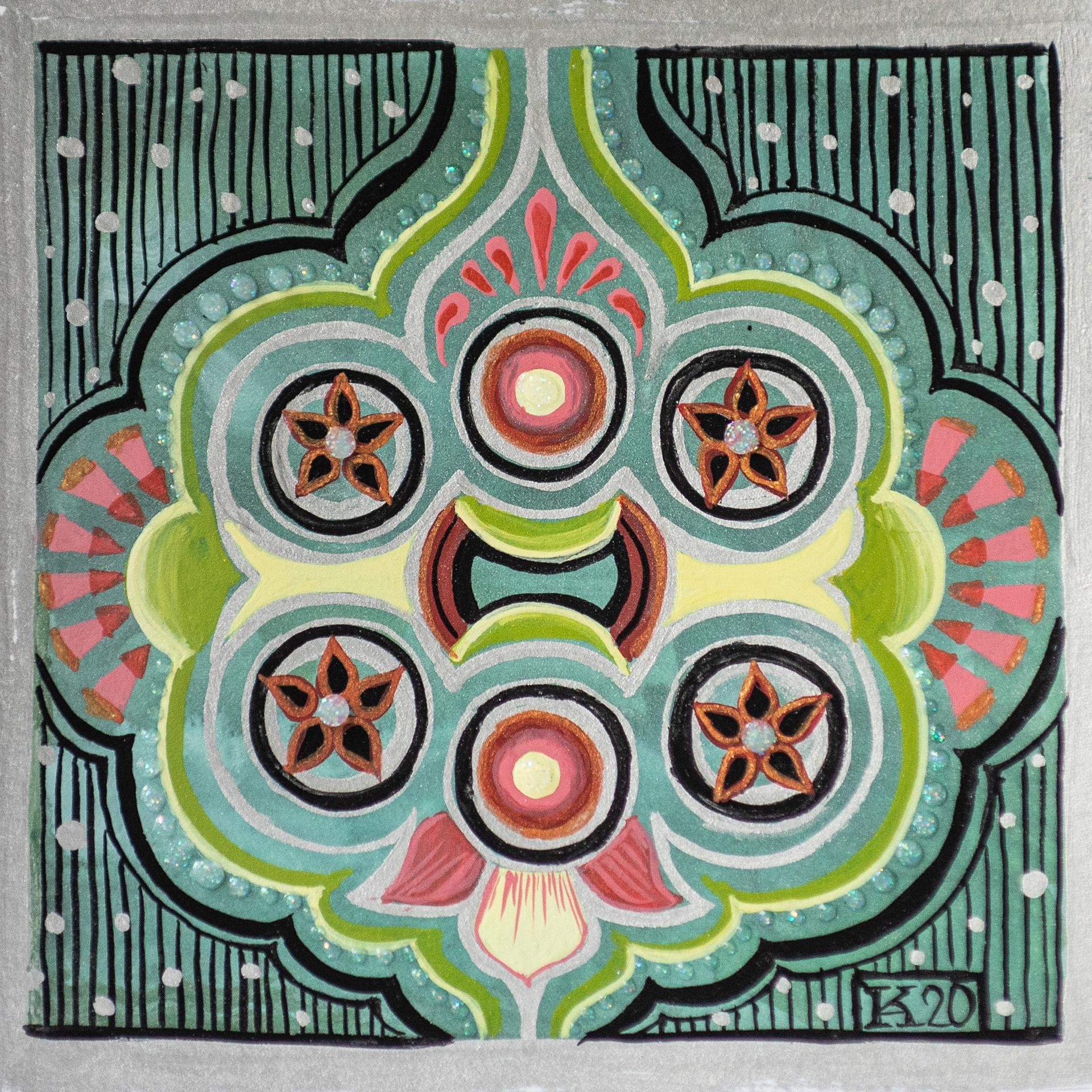 Black Star mandala