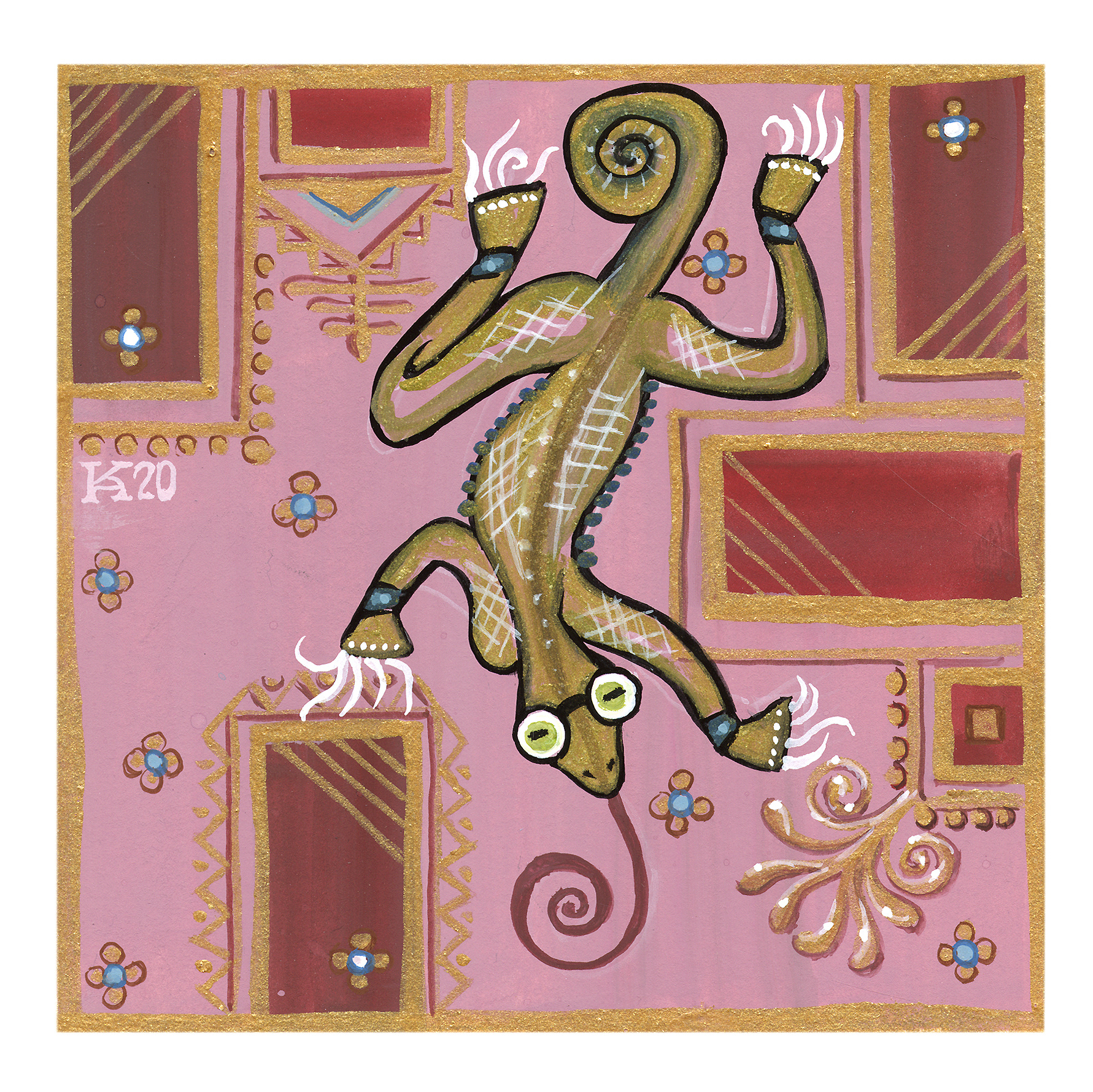 [SOLD] NEAR-SIGHTED LIZARD