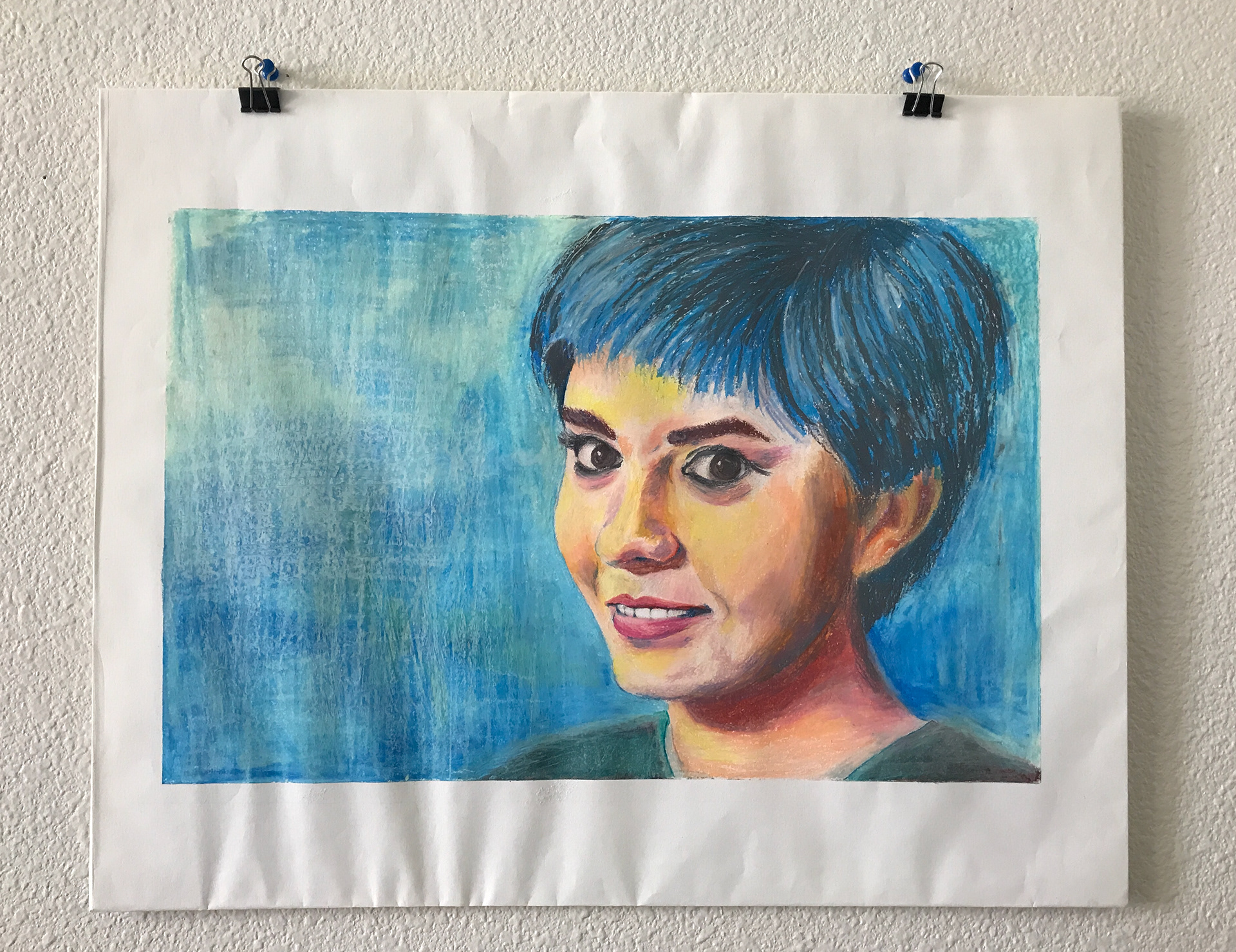 Oil Pastel on Paper
