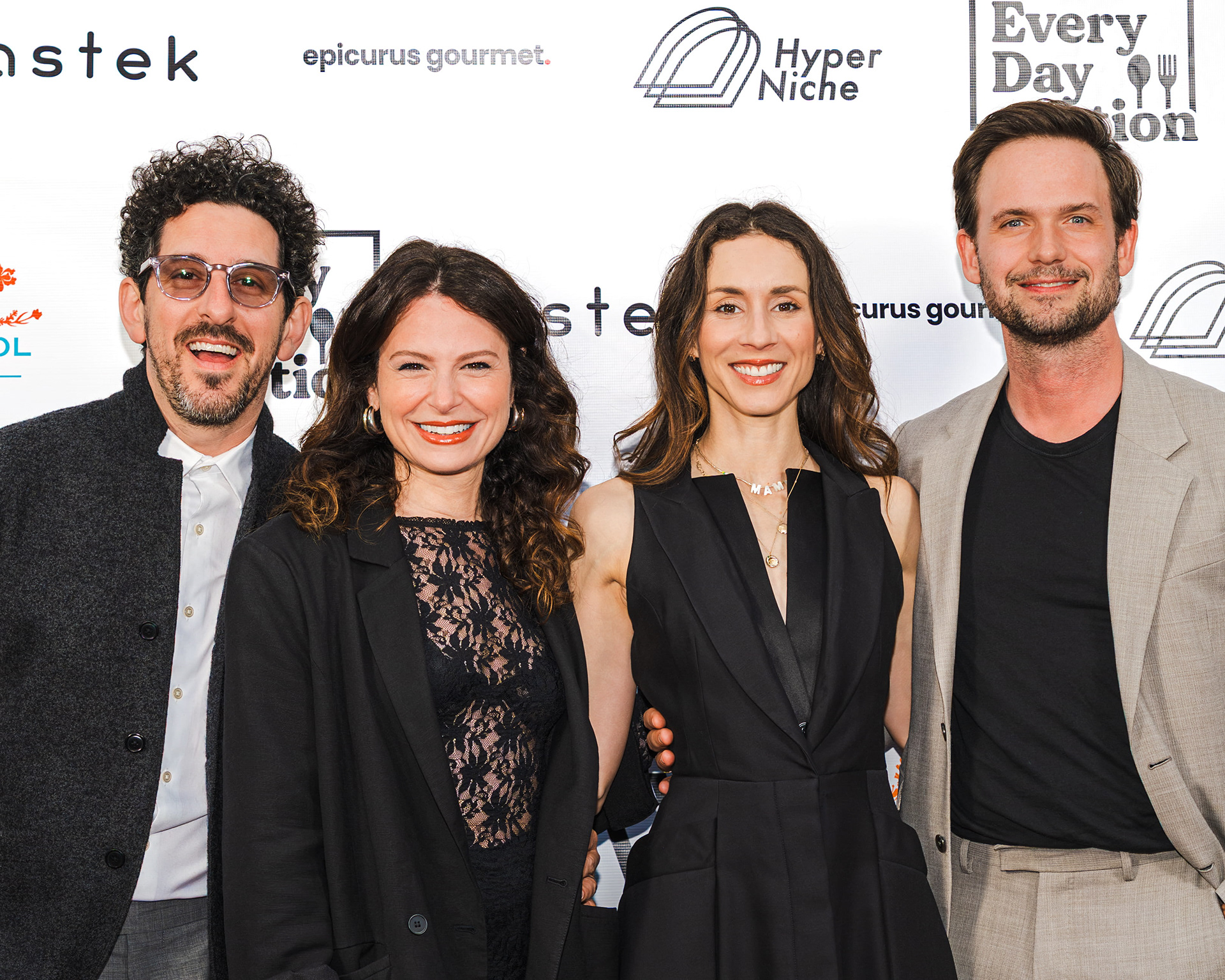 Adam Shapiro, Katie Lowes, Troian Bellisario, Patrick J. Adams