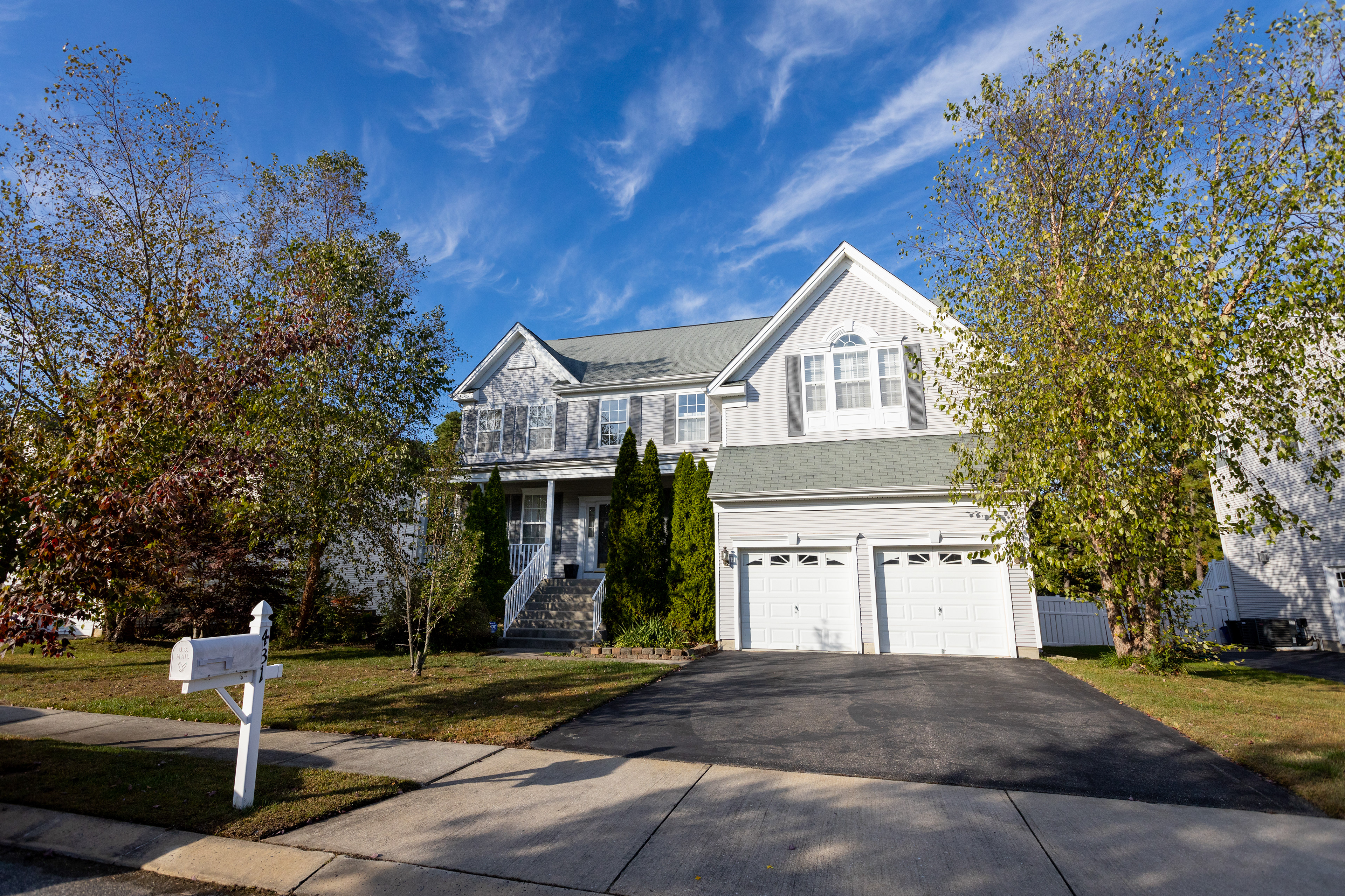 Photograph of home exterior.