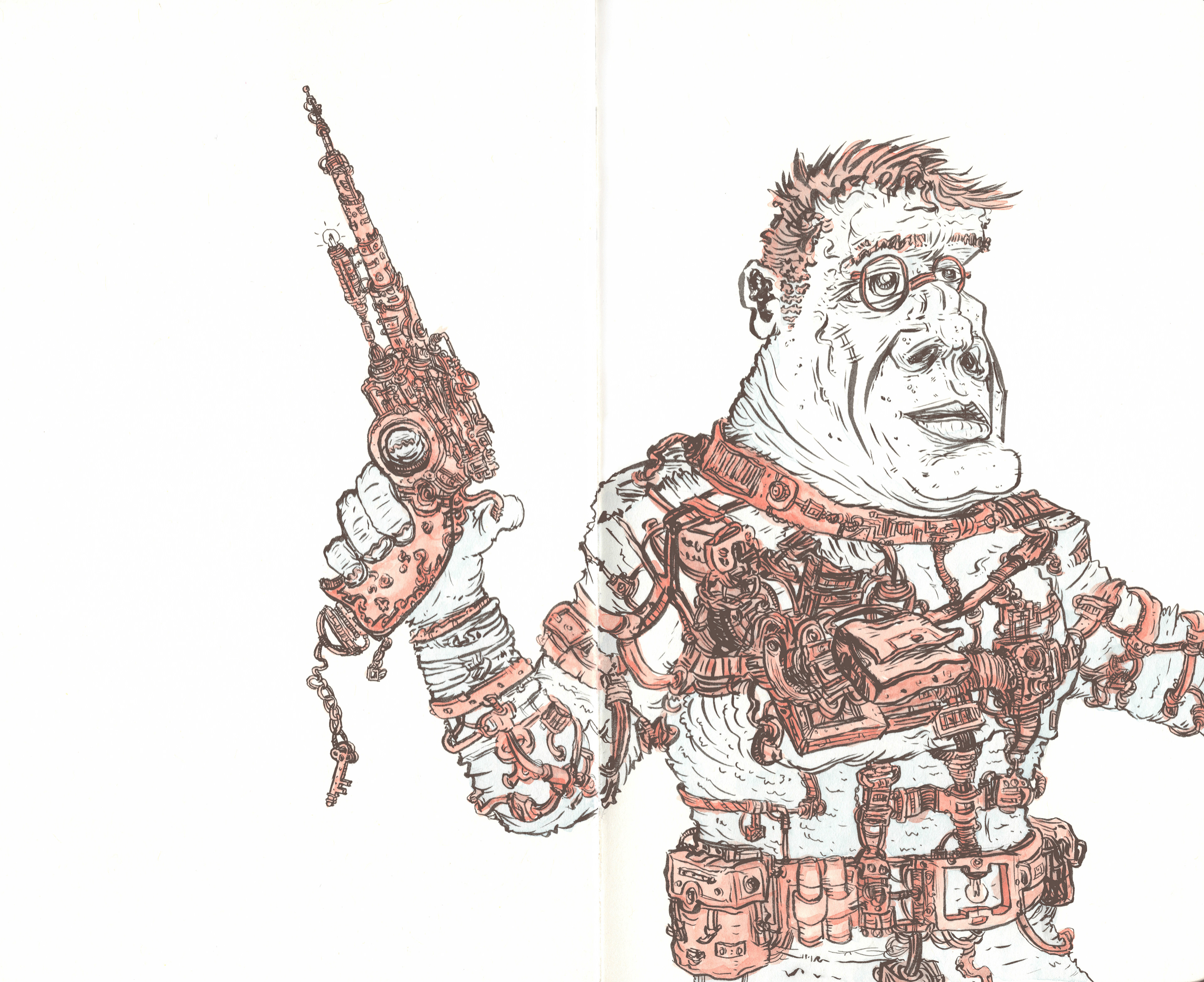 "Pew Pew" illustration by Wesley Strickland