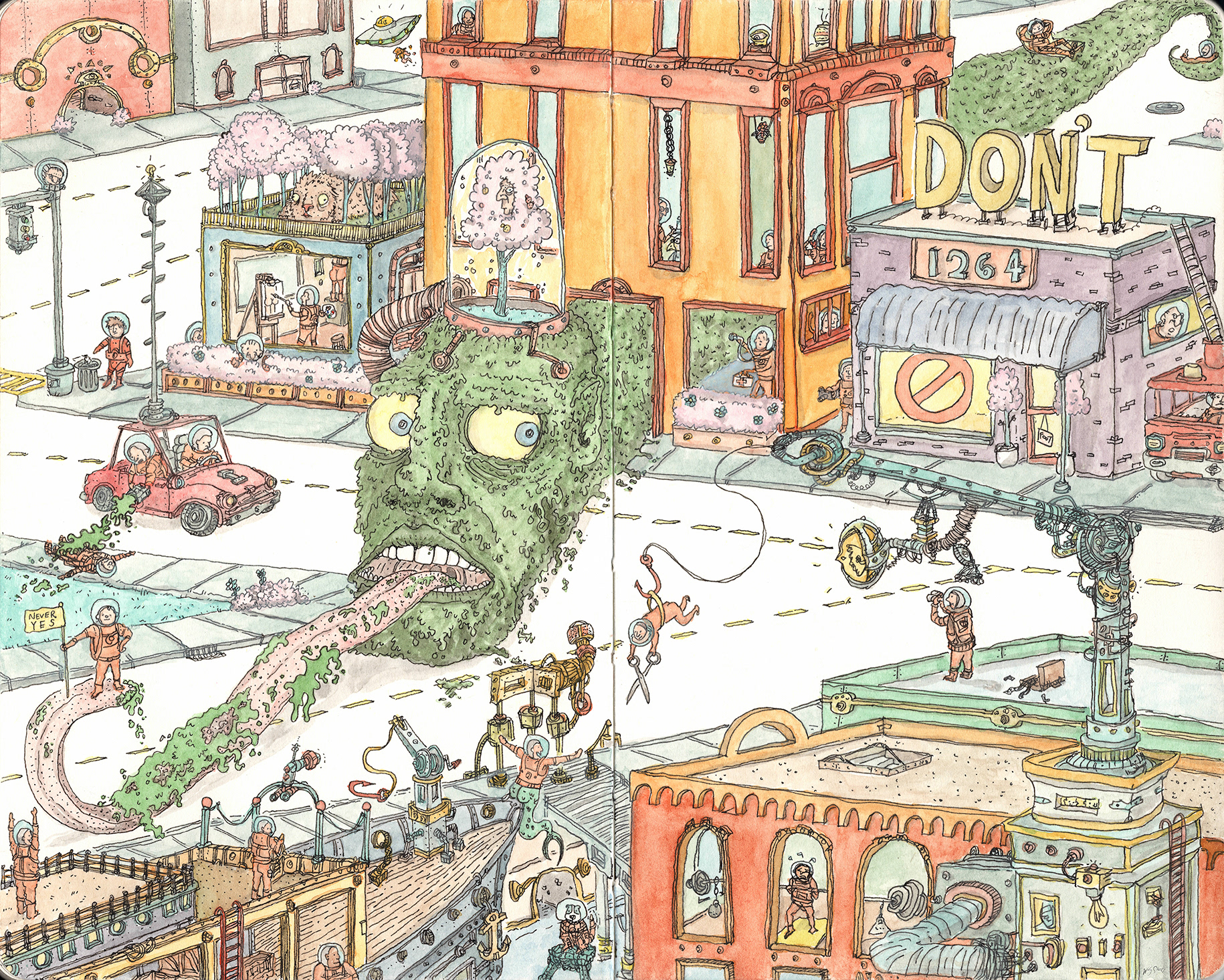 "Don’t Town, USA" by Wesley Strickland