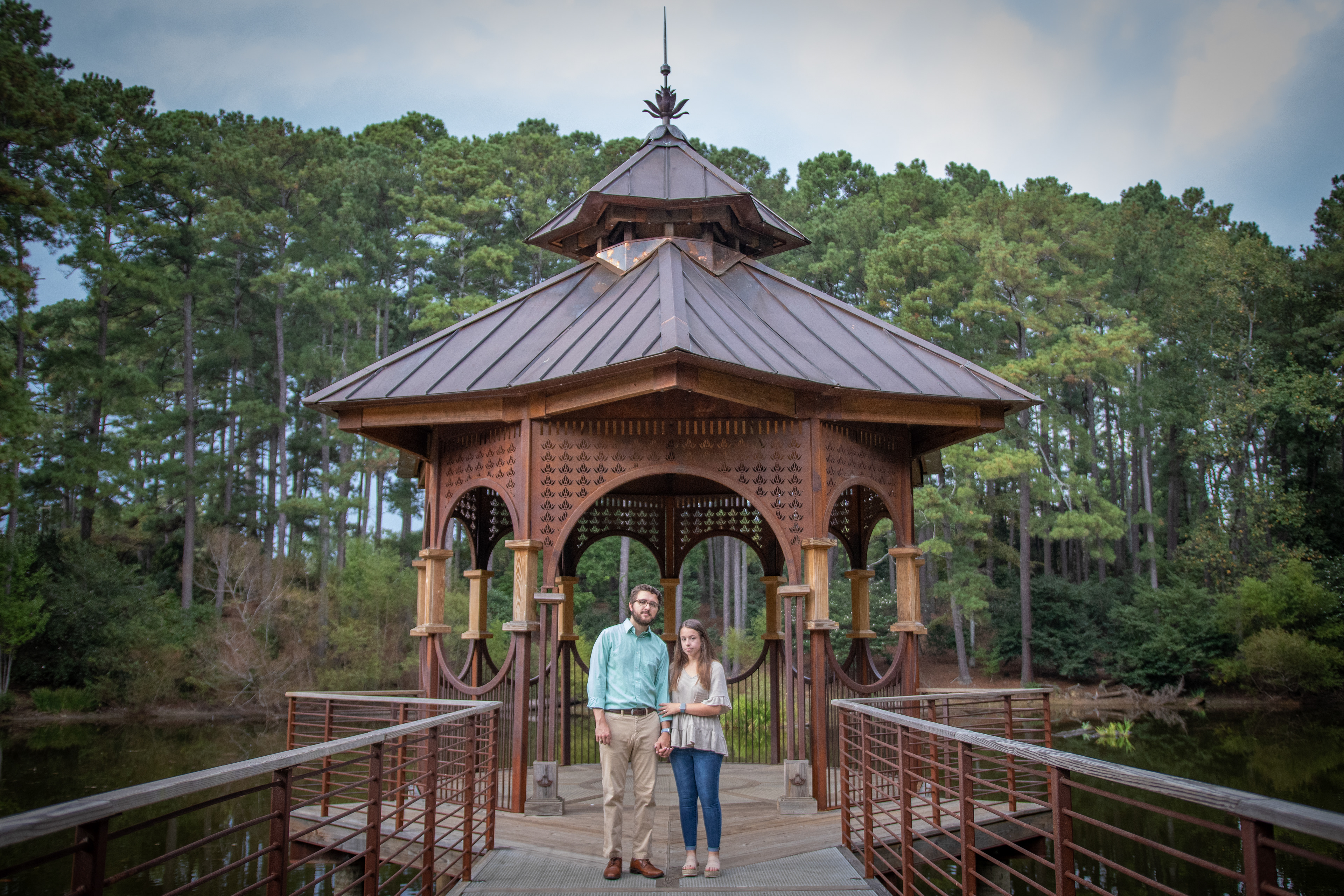 Engagement shoot at SC Botanical Garden, October 2021 - 1/3