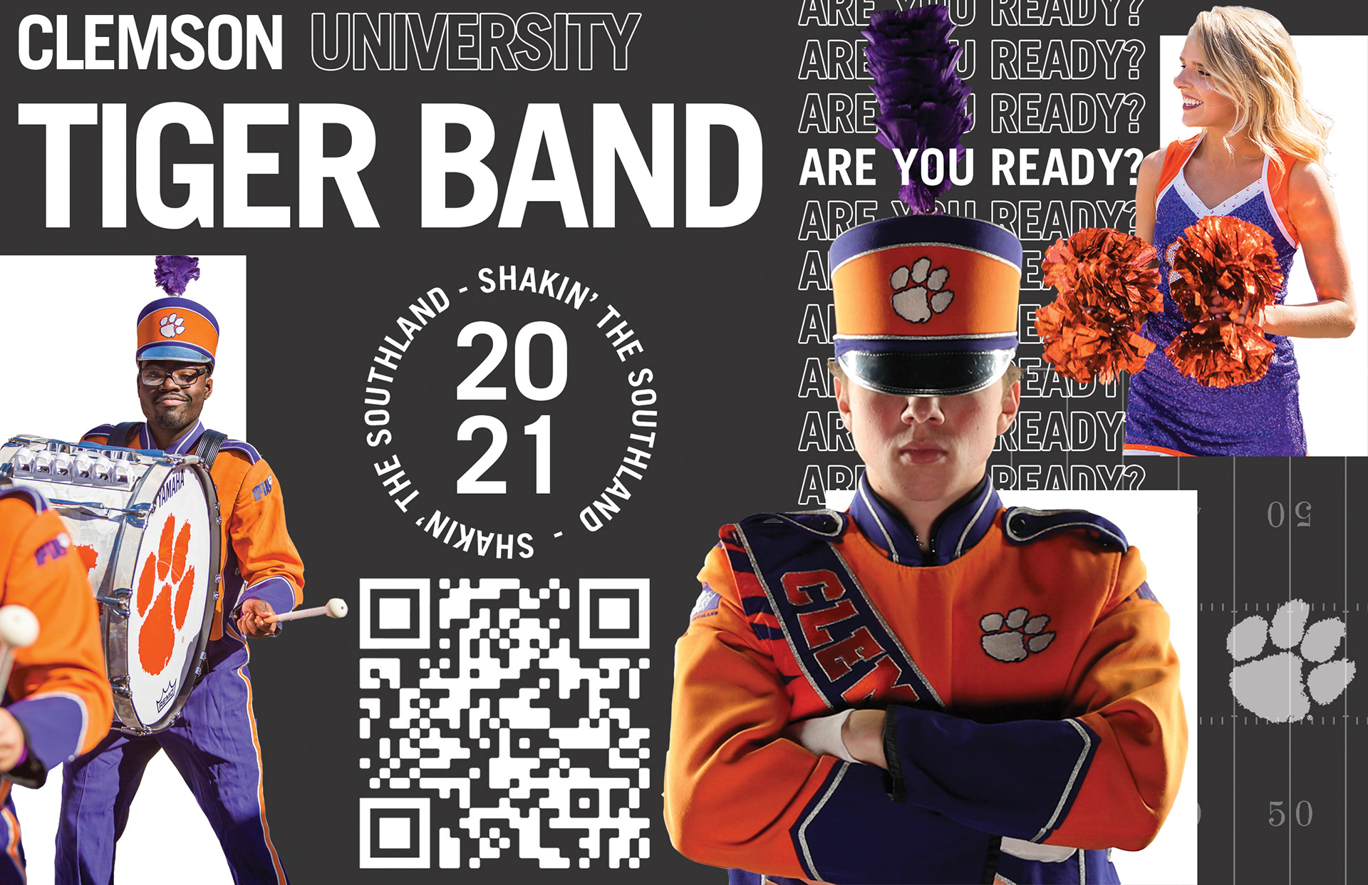 Tiger Band Advertisements printed in local competition programs, October 2021