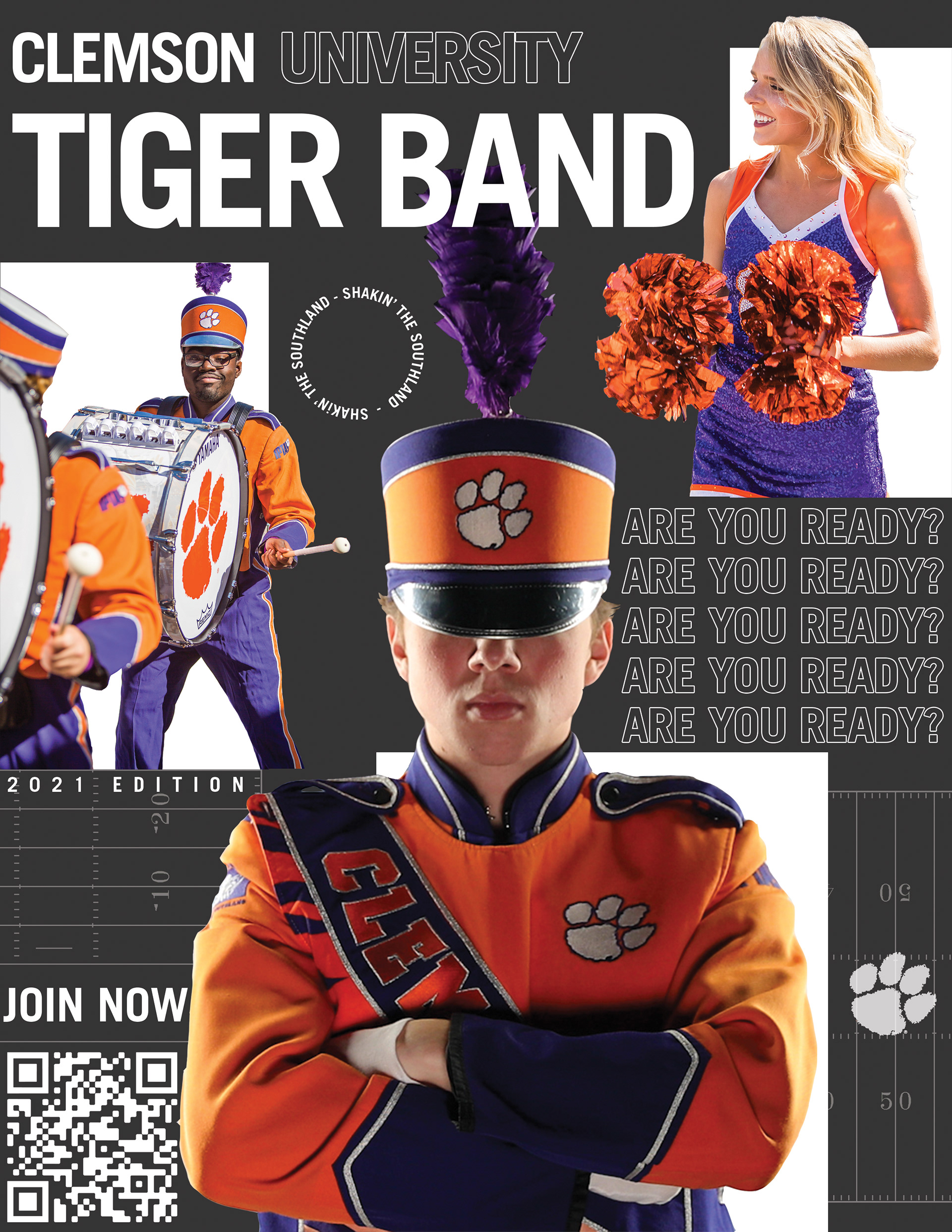 Tiger Band Advertisements printed in local competition programs