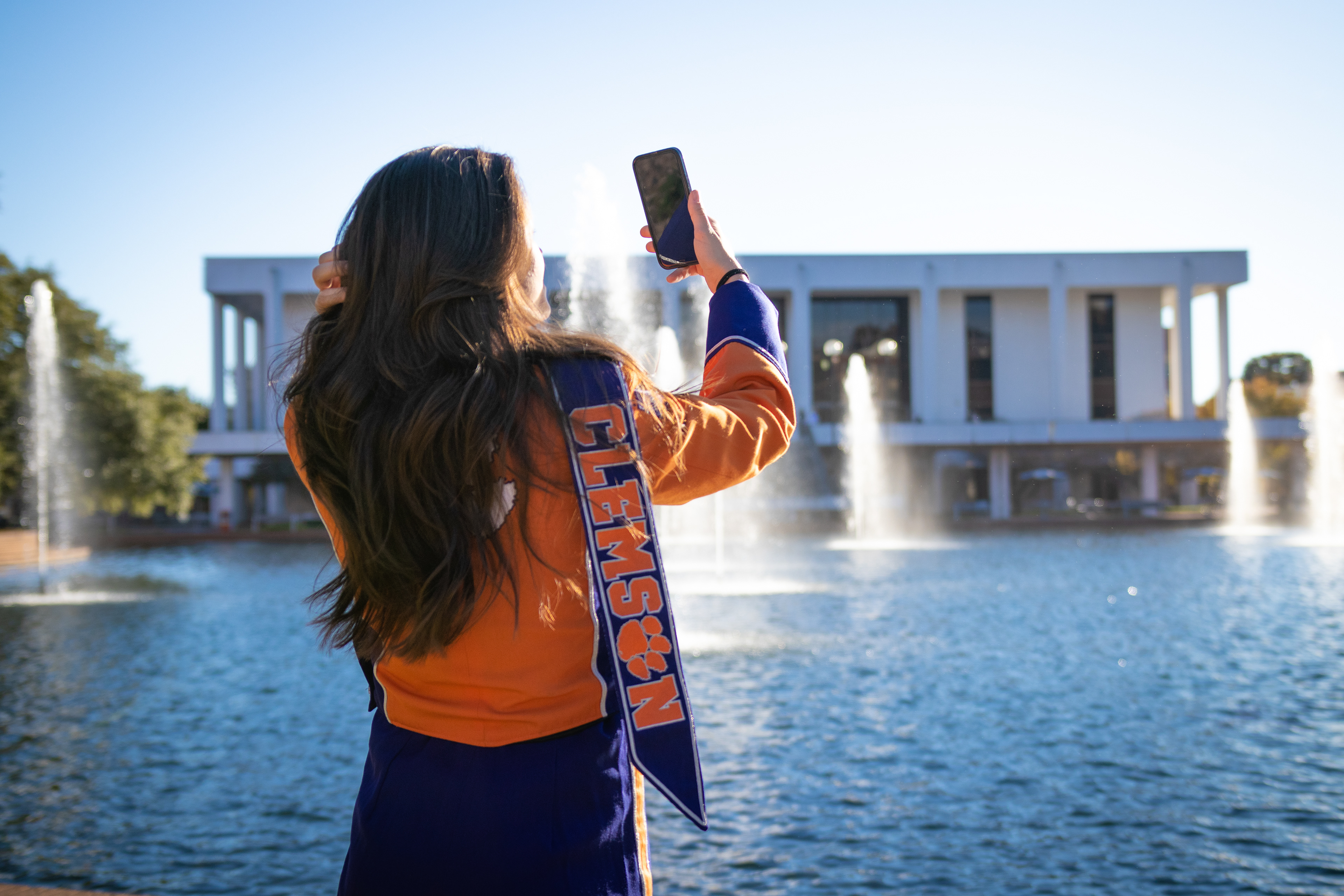 Senior Uniform shoot on Clemson Campus, November 2021 - 1/2