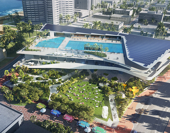 Brooks + Scarpa - Miami Beach Aquatic Center and Park