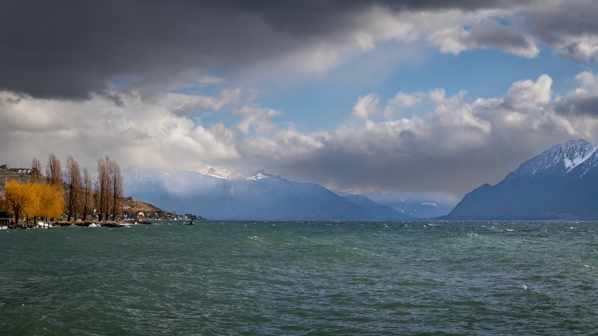Lutry : vue sur le haut-lac