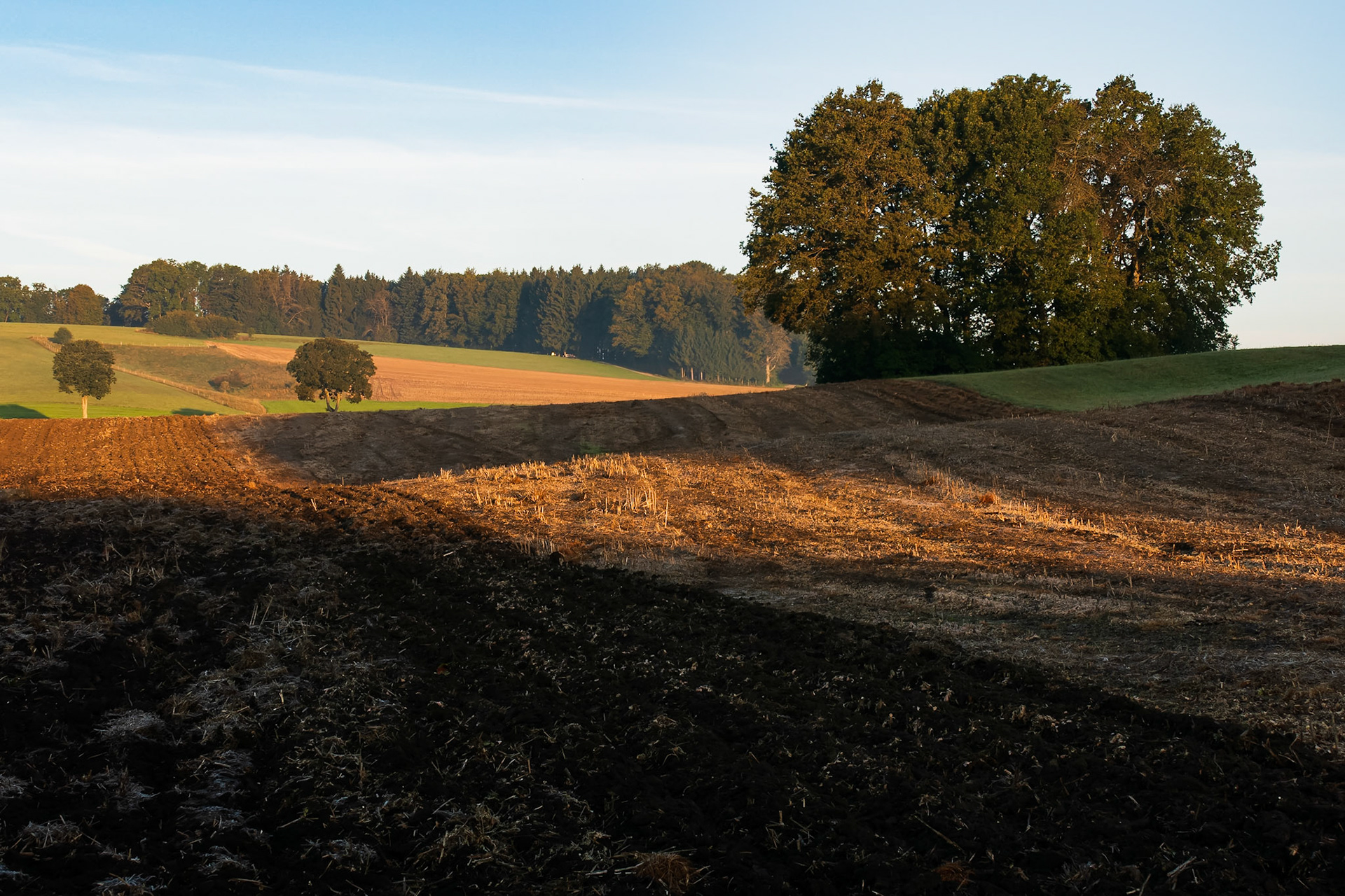 Lever de soleil hivernal