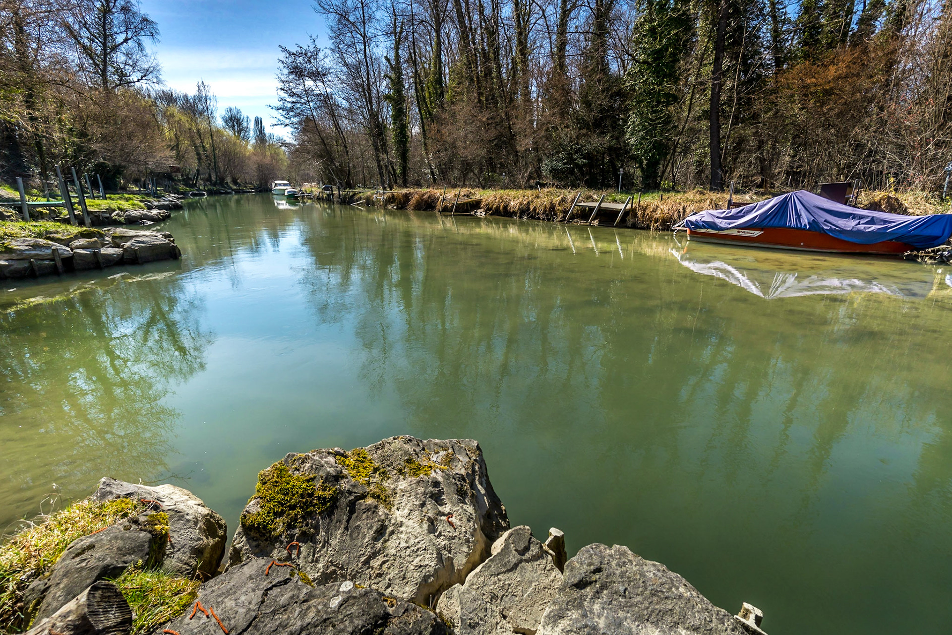 Le port à Préverenges