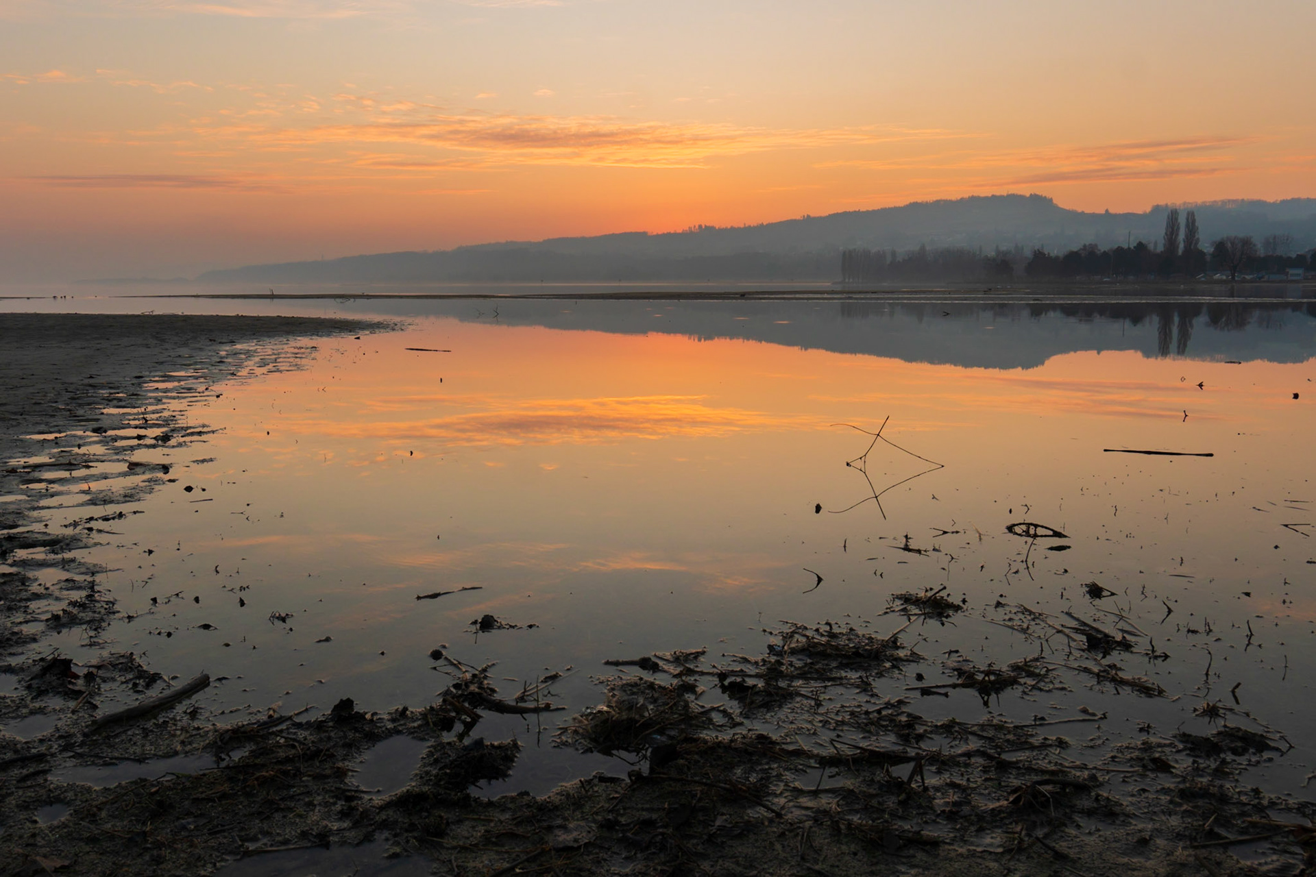 Lever de soleil à Yverdon III