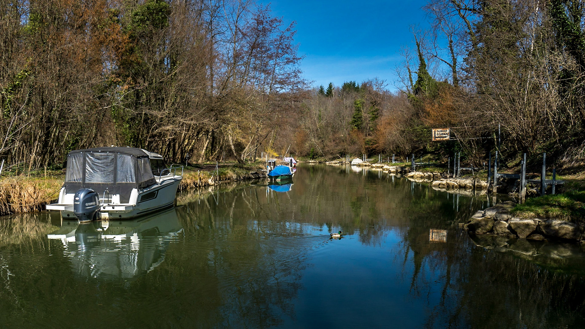 Le port à Préverenges