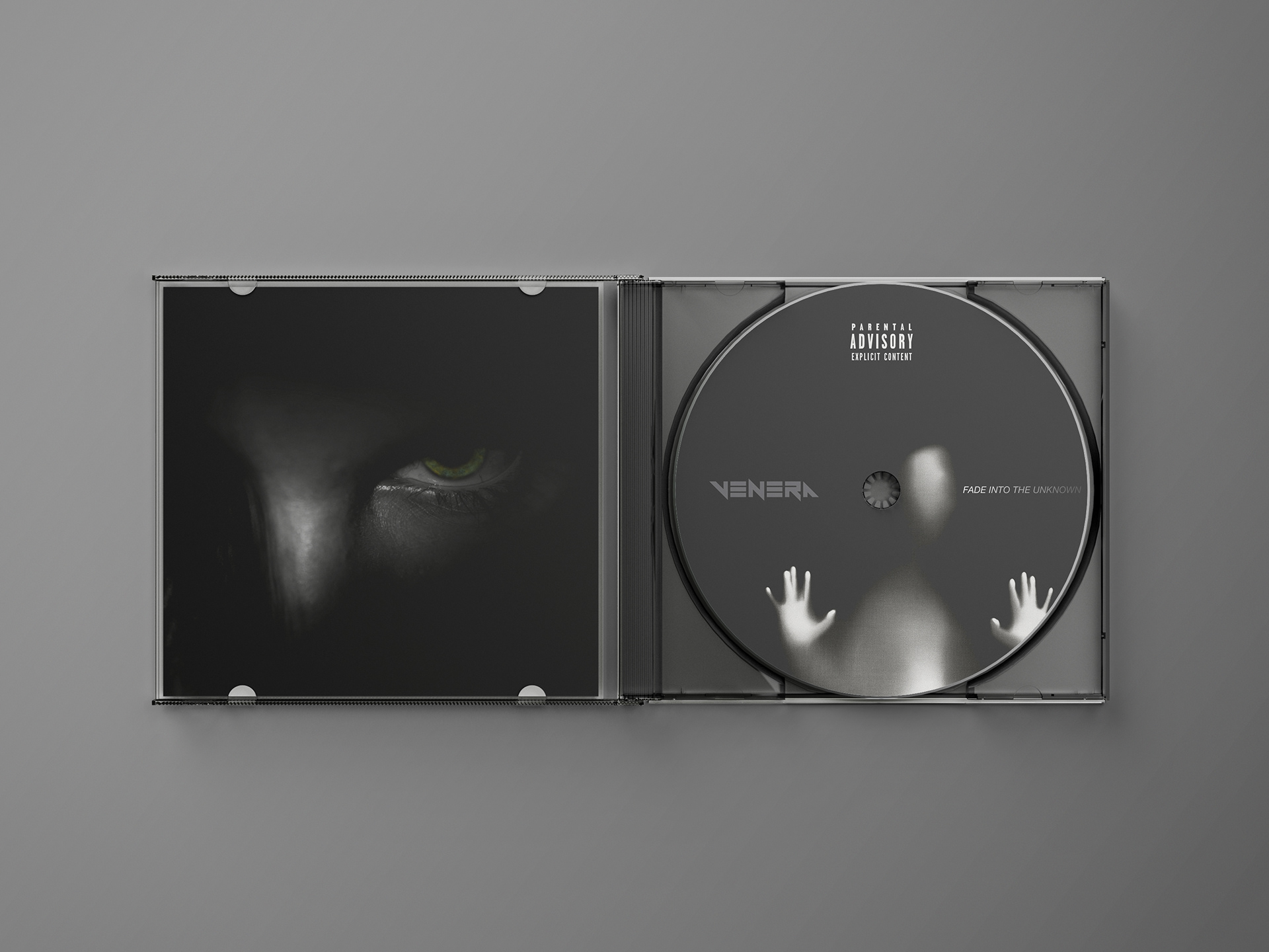Fade Into The Unknown CD Jewel Case -  Inside