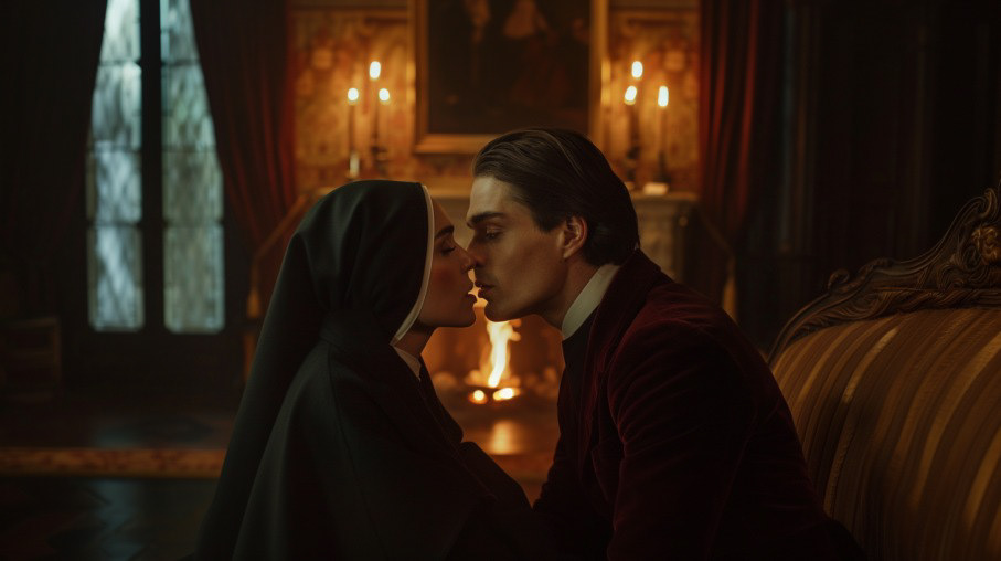Lucius seduces a nun
